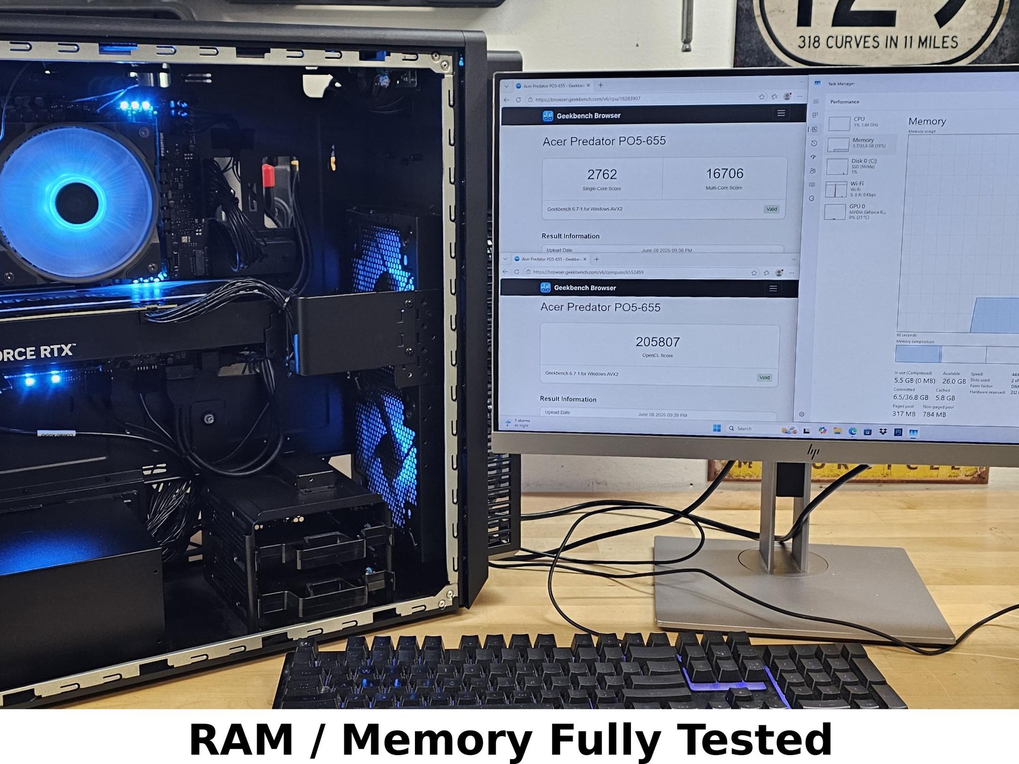 Acer Predator Pallas II 32GB DDR5-6000 (2x16GB) - Image 3