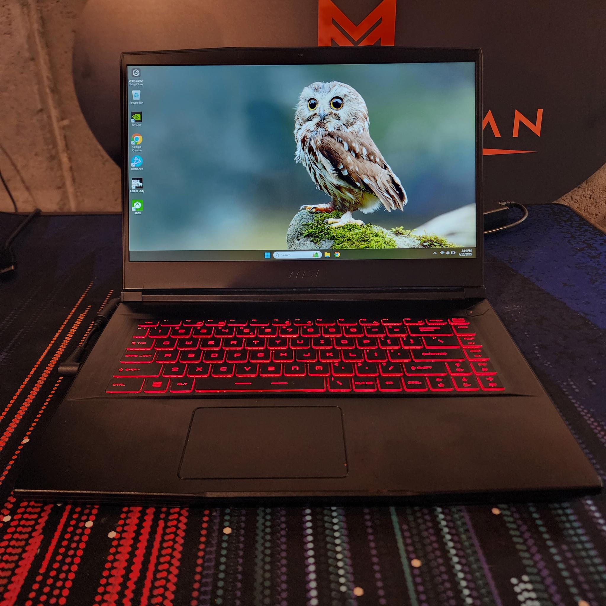 MSI Gaming Laptop: MS-16W1