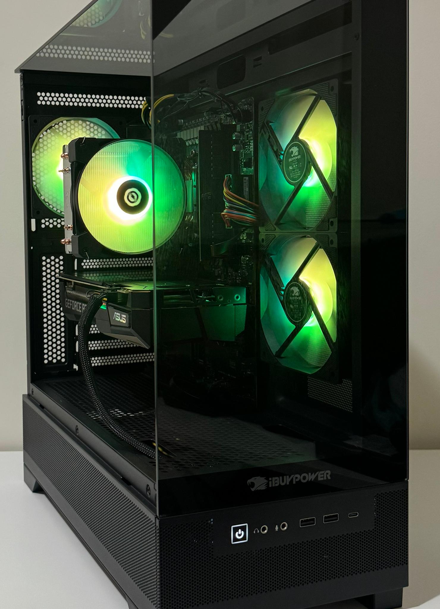 AMD Ryzen 5 9600X 32GB DDR5 RAM ASUS GeForce RTX 3060 Ti 2TB Gen4 NVMe SSD AM5 Gaming PC