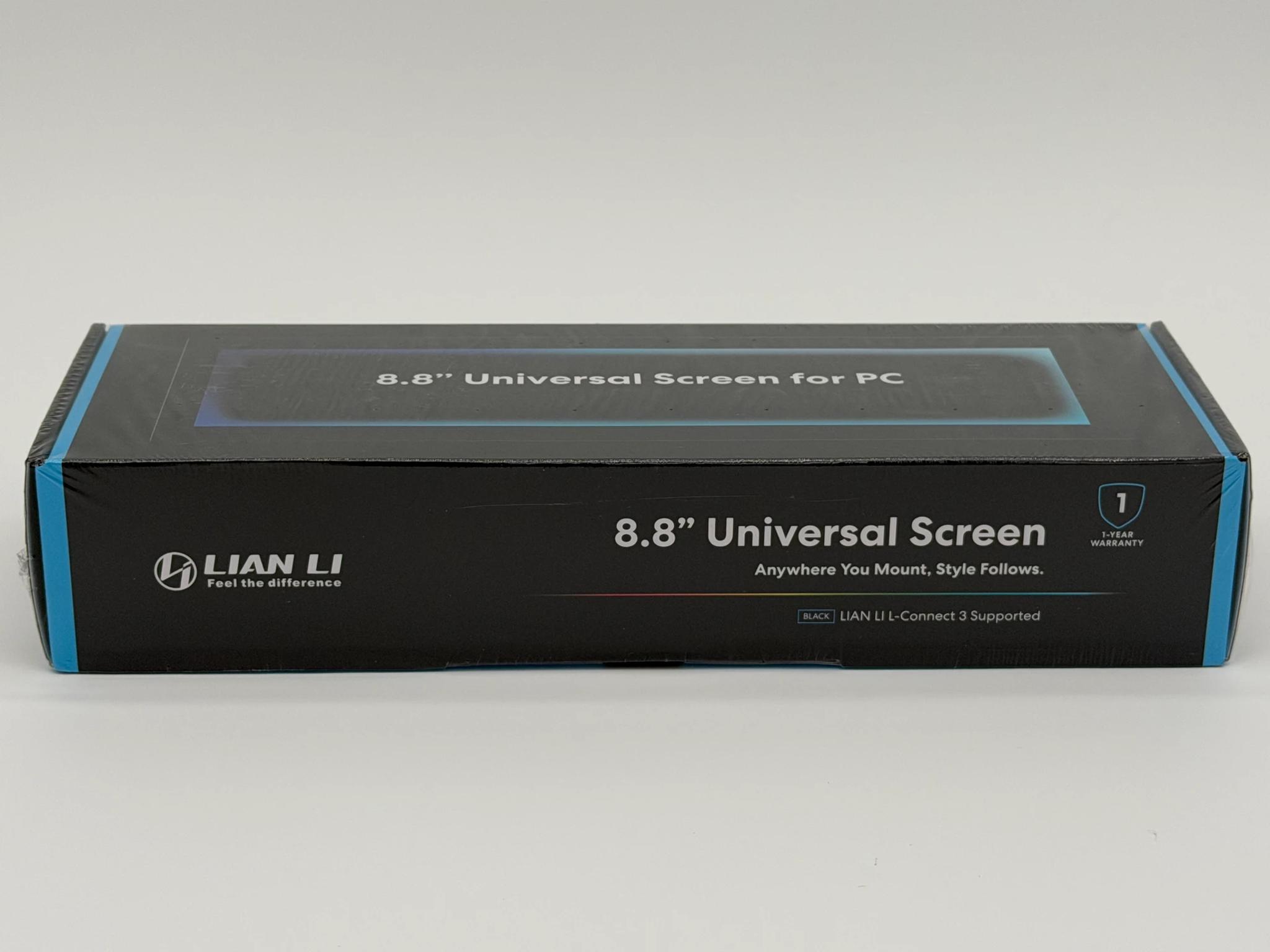 Lian Li 8.8” Universal Screen for PC – Black