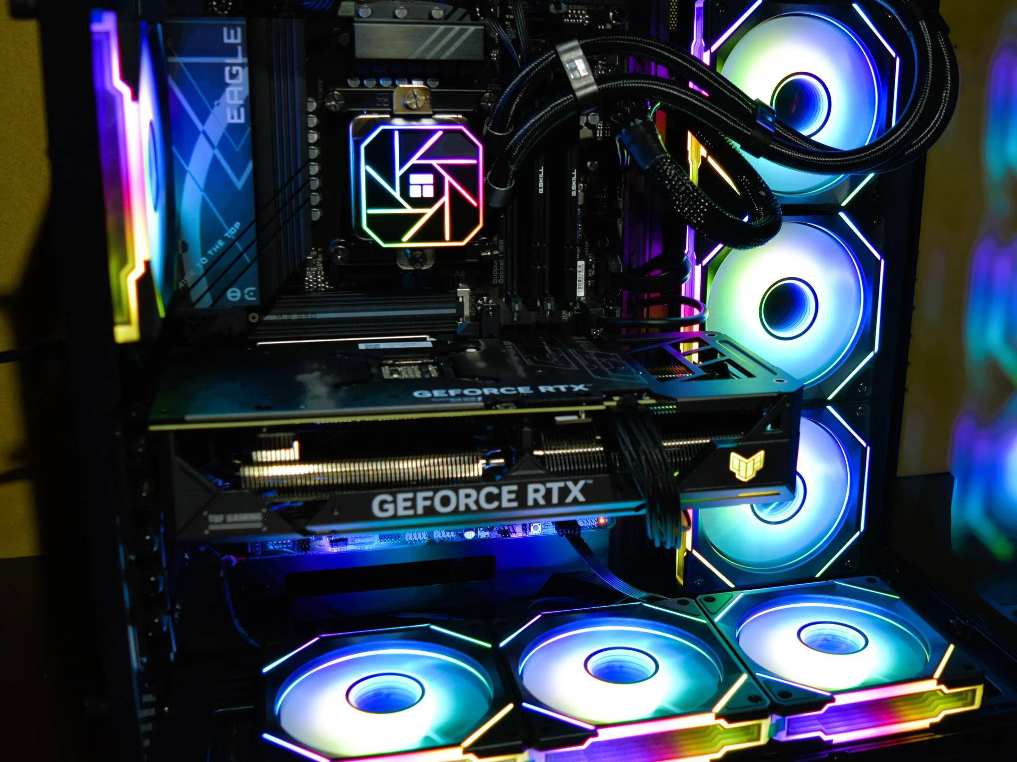 (NEW) 4K / 1440p Ultra Gaming PC All New Parts: Nvidia Asus Tuf 4070 | 1TB NVME |...