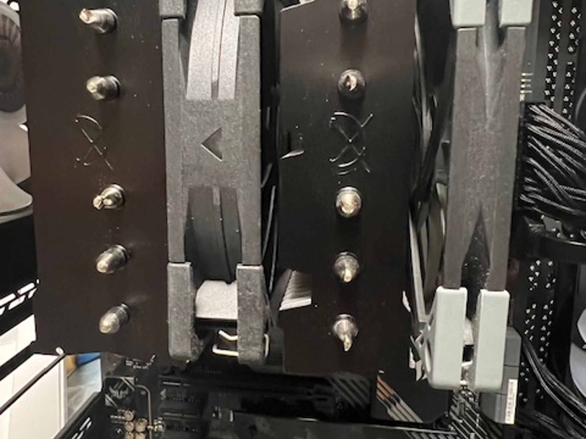 Scythe Fuma 2 Rev.B CPU Air Cooler, Intel LGA1700, LGA1151, AMD AM4/Ryzen 120mm, Dual Towers Black