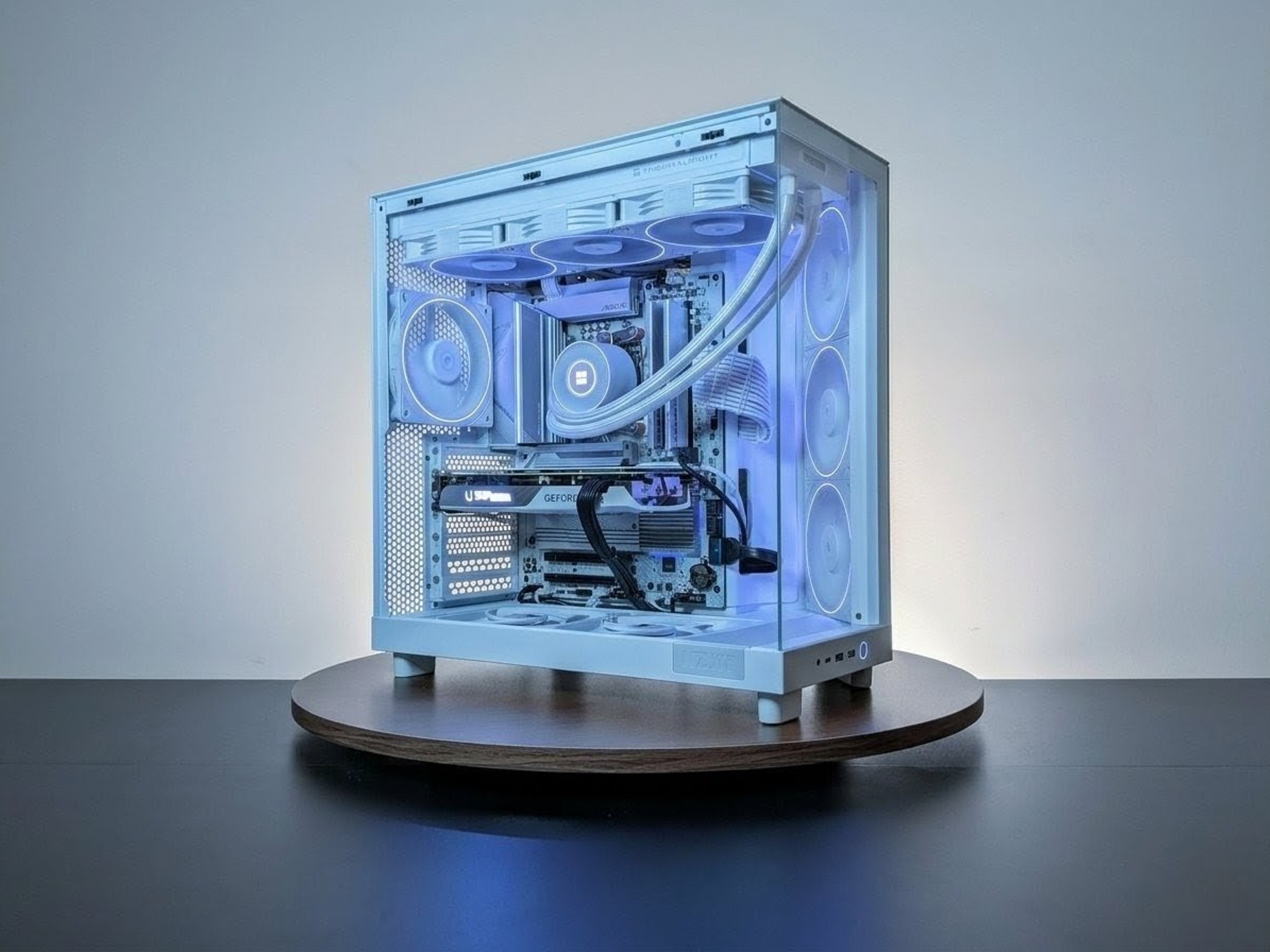 ❄️WHITE RTX 4070 SUPER PC | RYZEN 7600X3D | 32GB DDR5 | 1TB NVMe + 480GB SATA | WIFI&BT | WINDOWS 11