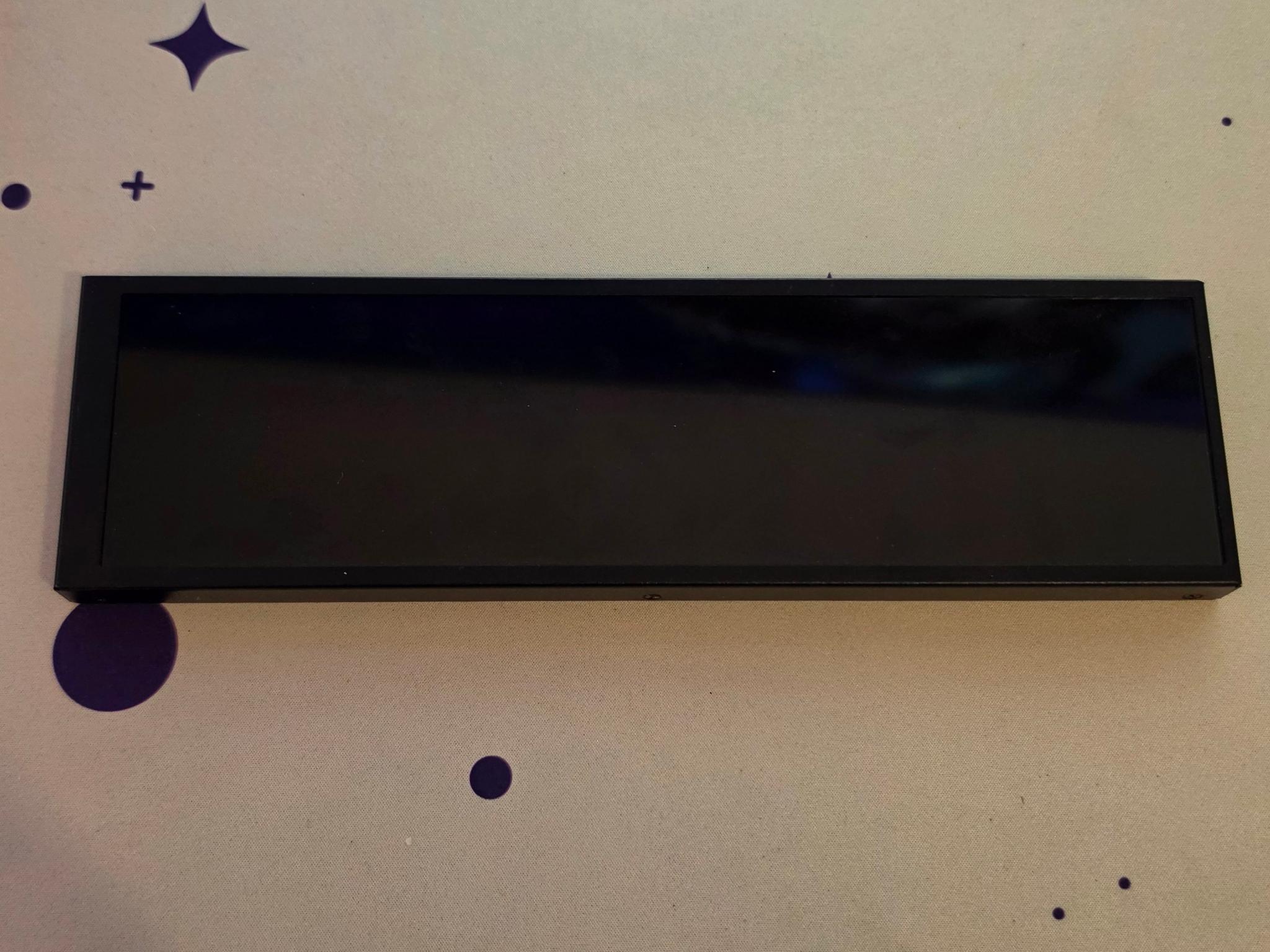 wisecooc 8.8" mini bar screen display