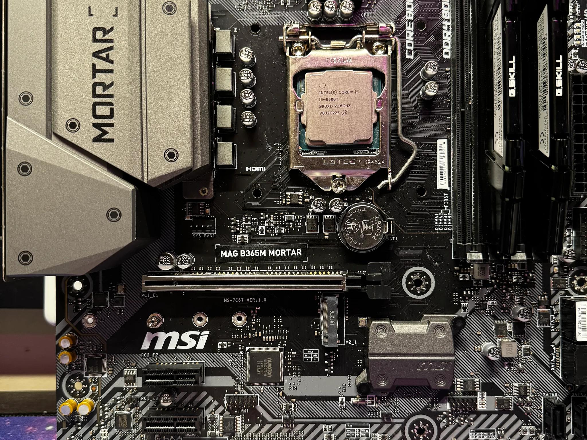 Motherboard + CPU + RAM Combo