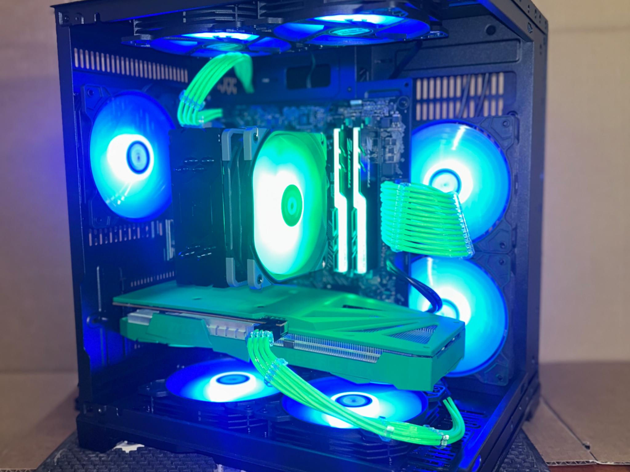 Nvidia RTX 3060 12GB 16 GB RAM Ryzen 5 5600X M.2 1 TB SSD WiFi Gaming PC