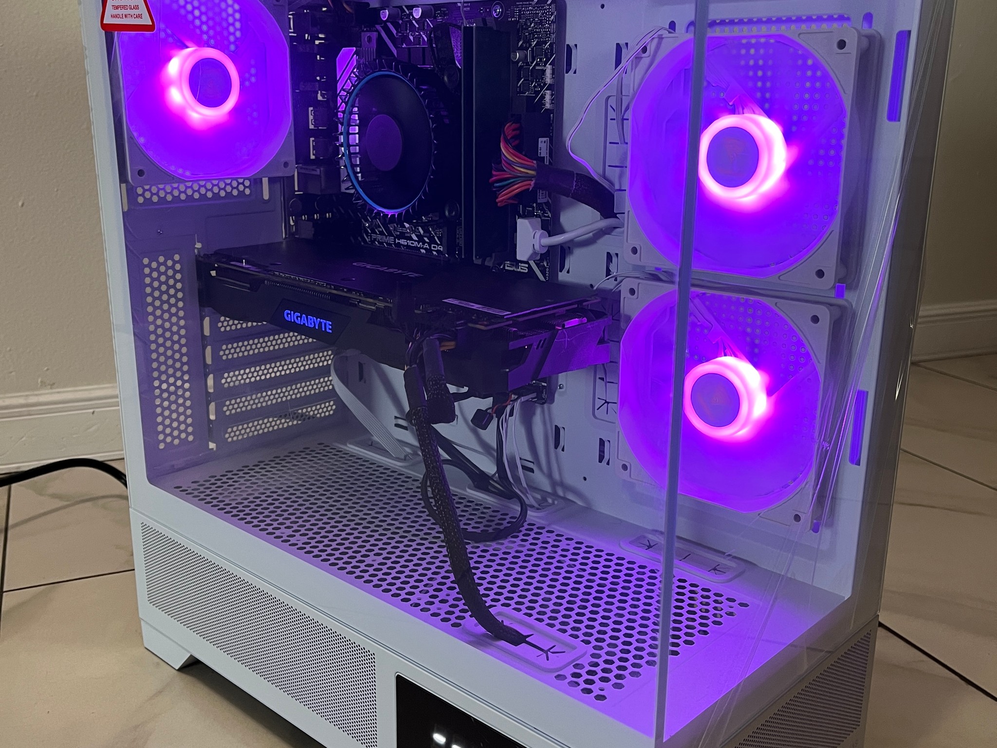 NVIDIA RTX 2070, Intel Core i3-12100, 16GB RAM, 4.2 TB Storage, High FPS Gaming PC w/Wi-Fi & BT