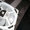 CORSAIR LL120 RGB white fans (3)