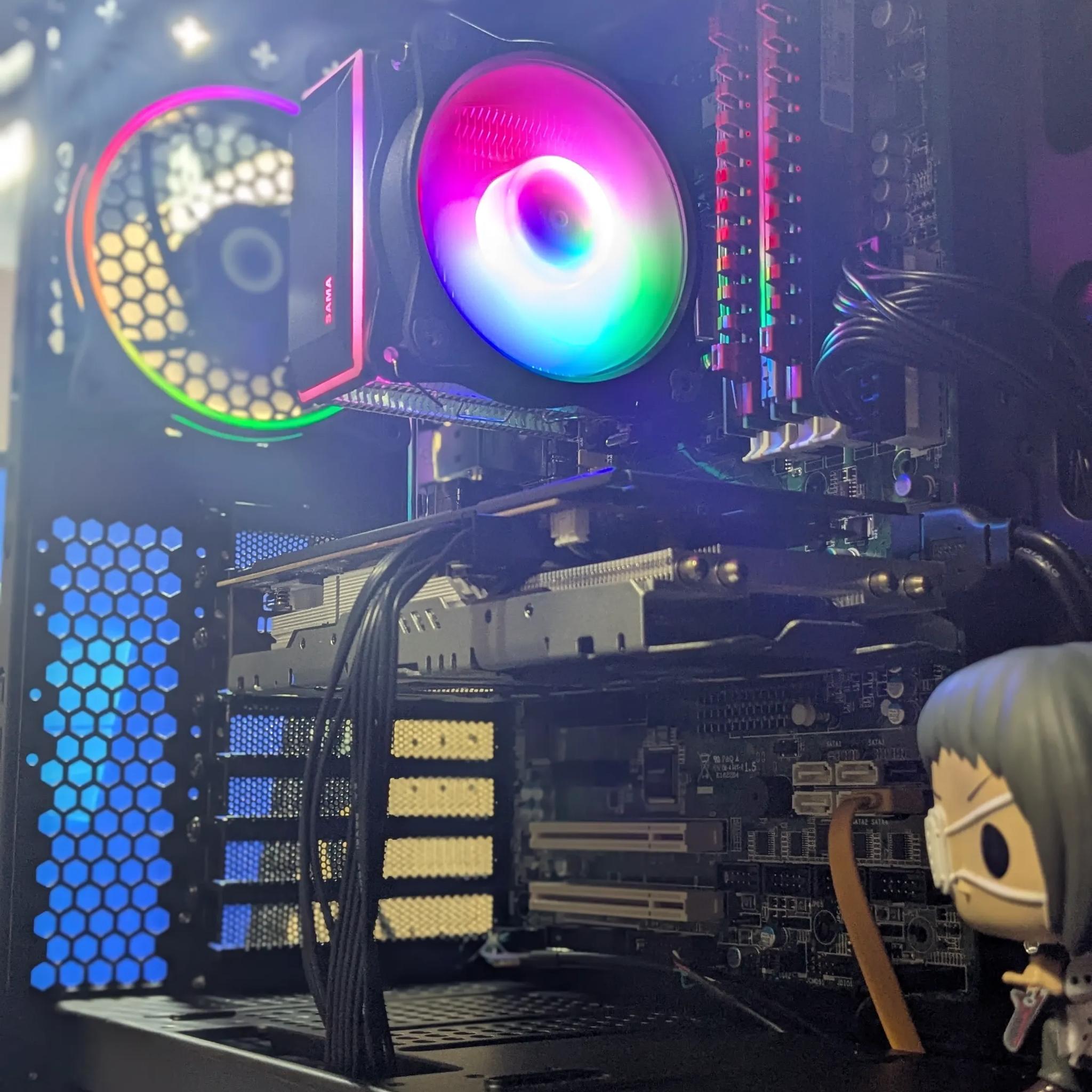 Into Infinity ♾️ | Marvel Rivals Ready | Xeon (same as i7), 16GB RAM, 500GB SSD, RX 580 8GB, RGB