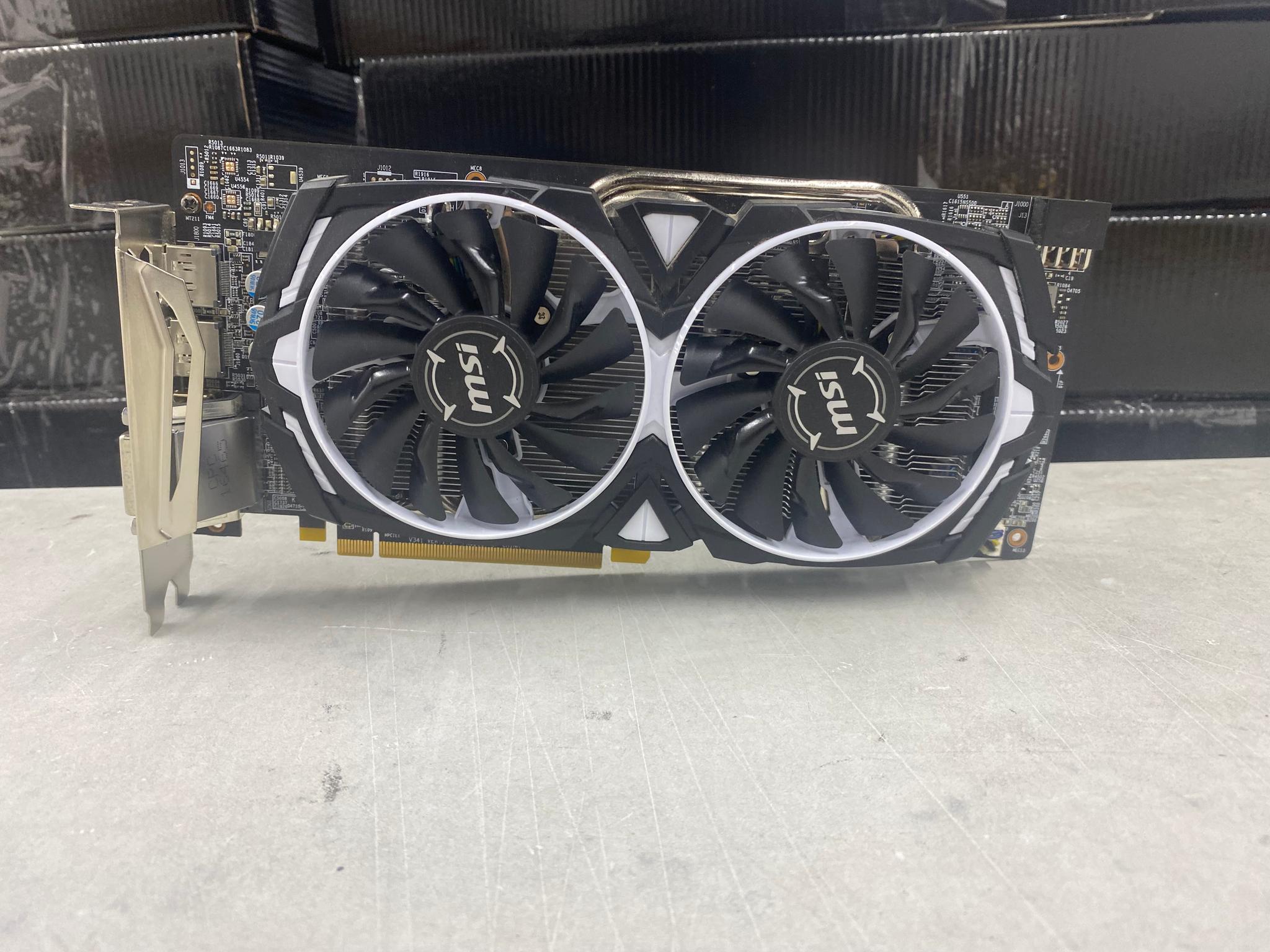 MSI Radeon RX 480 ARMOR 4G OC 4GB GDDR5 Graphics Card