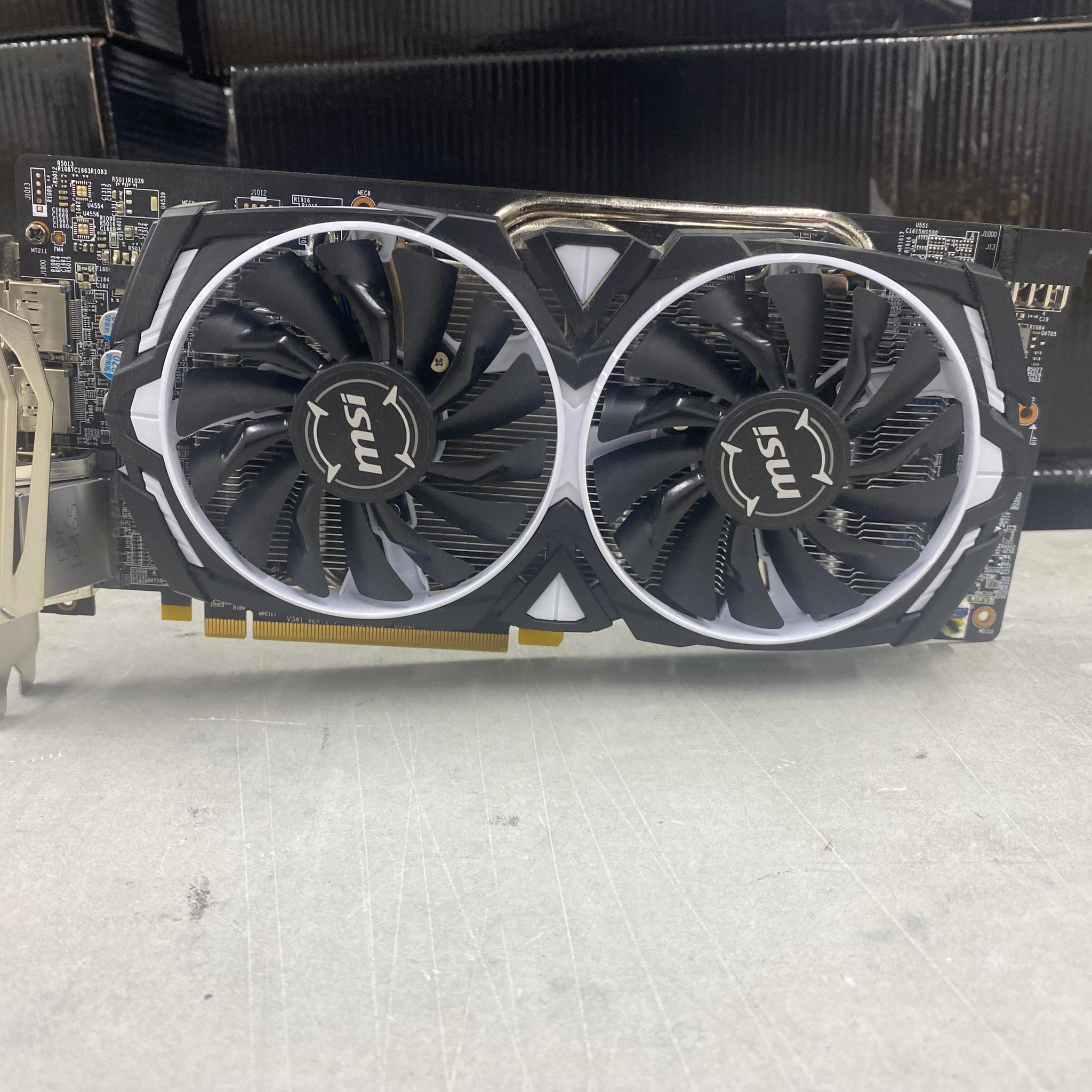 MSI Radeon RX 480 ARMOR 4G OC 4GB GDDR5 Graphics Card