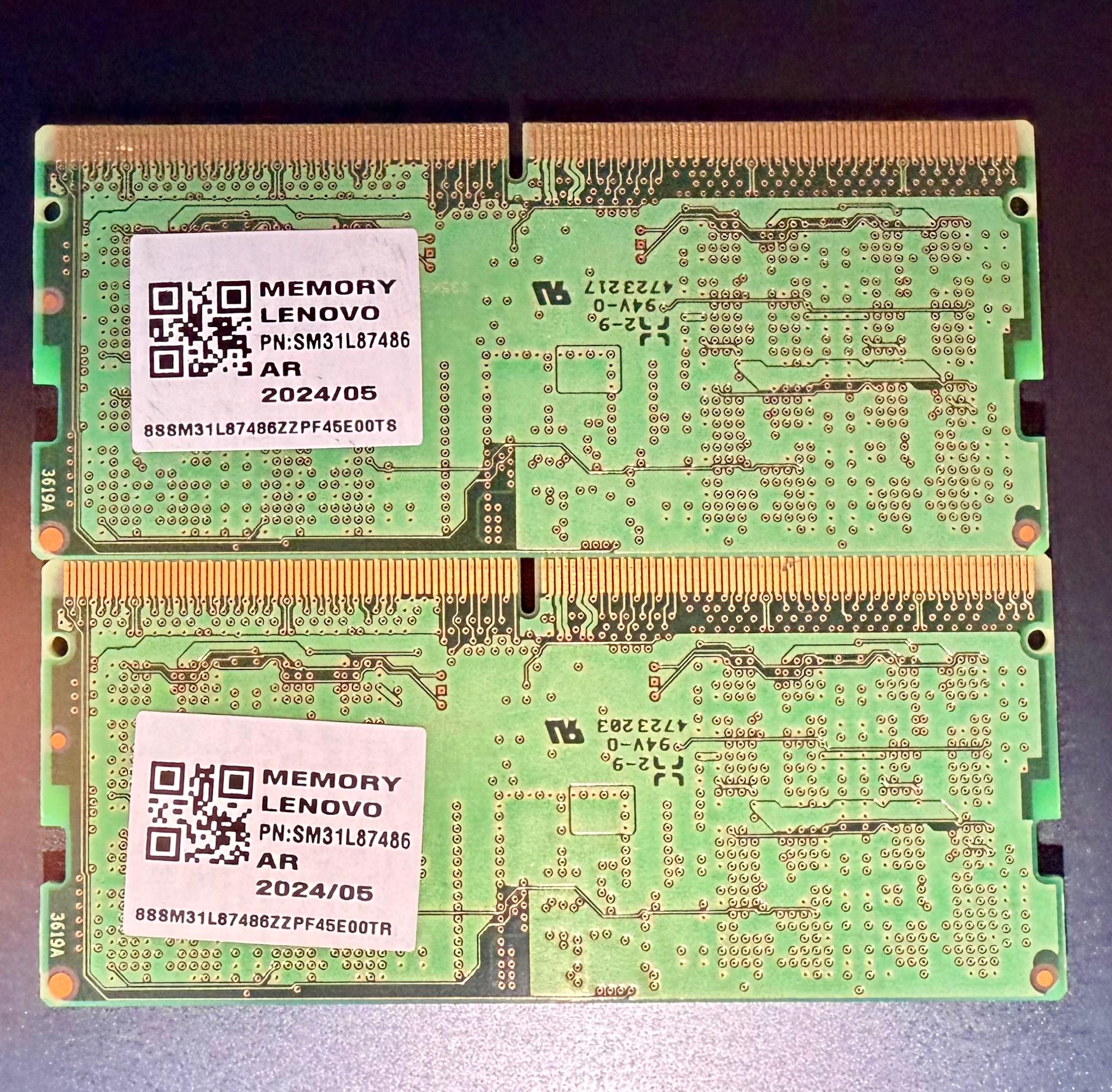 Micron 32GB Kit (2x16GB) DDR5 5600 SODIMM Laptop Memory RAM