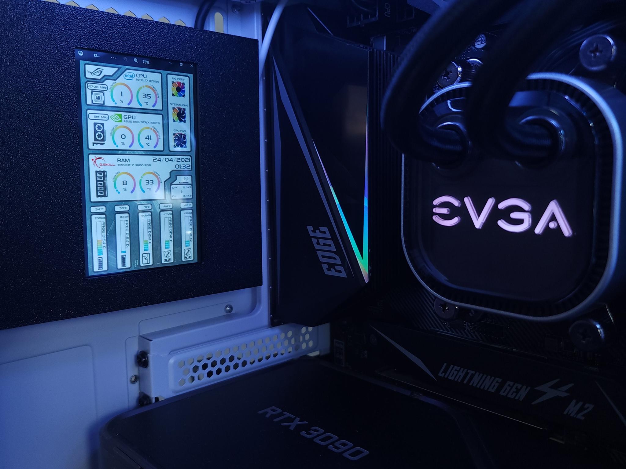 💙🤍RTX 3090 | Ryzen 9 5900X | 32GB 3200MHz | 1TB NVMe Gen 4