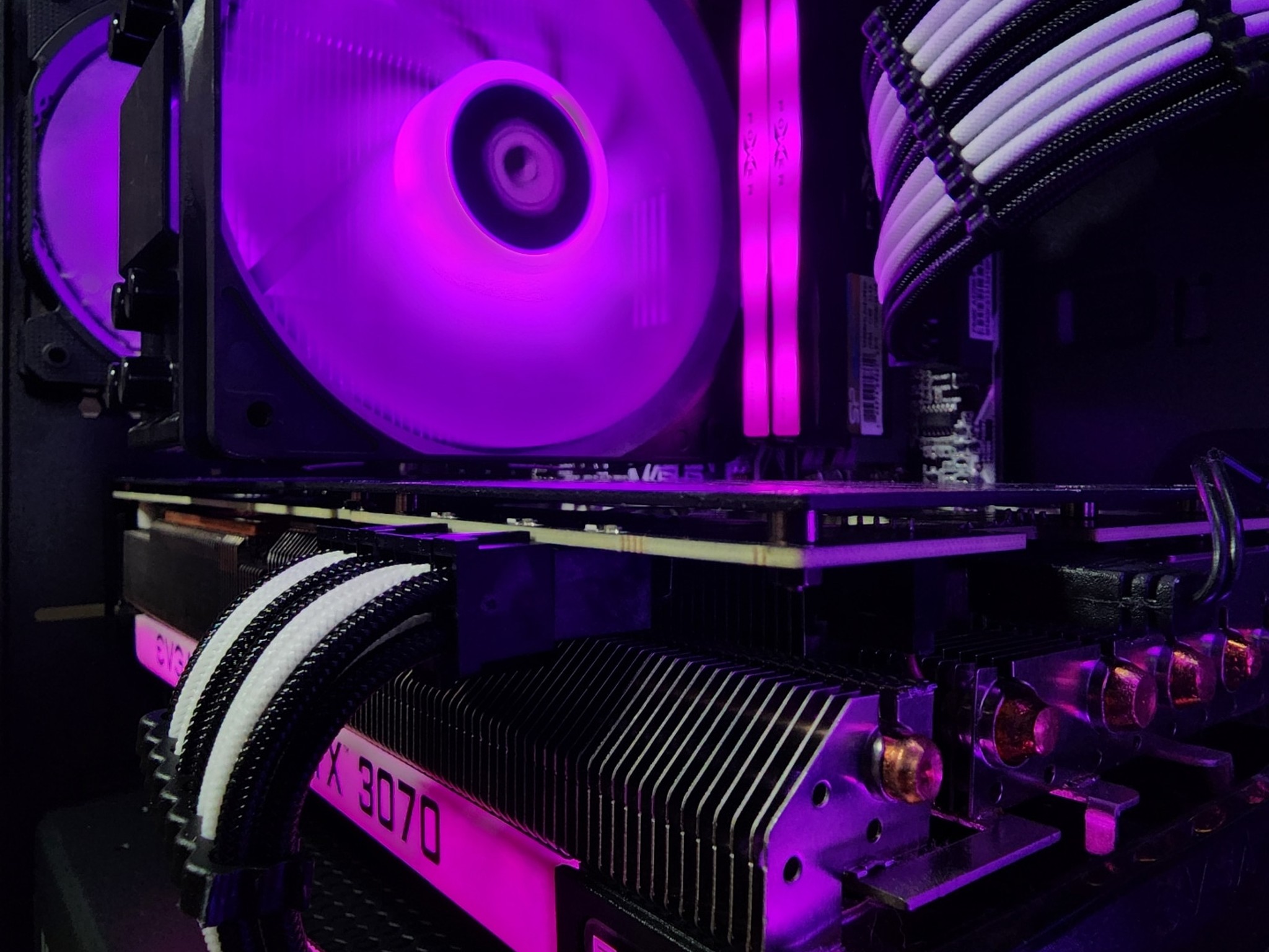 🖤💜🖤 RTX 3070 FTW3 // AMD Ryzen 7 5700G // Zenith 16GB 3200MHz