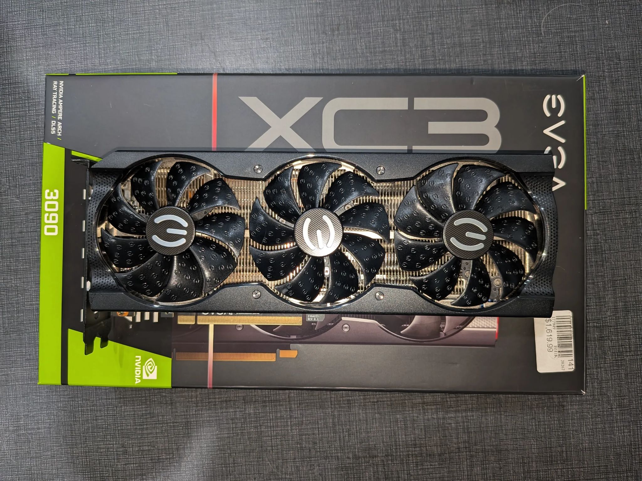 EVGA GeForce RTX 3090 XC3 Ultra 24GB GDDR6X - Used, In Original Box