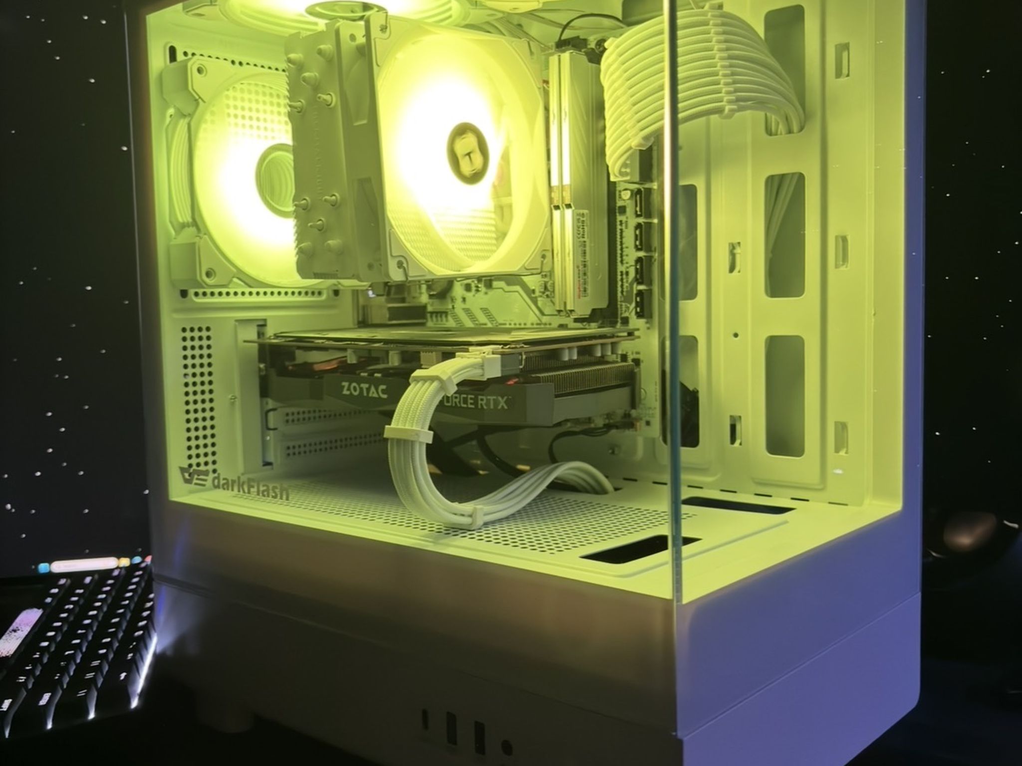 🧊 Frostbyte White RGB Gaming PC | Ryzen 5 3600 + RTX 2060 | Clean & Powerful 🎮