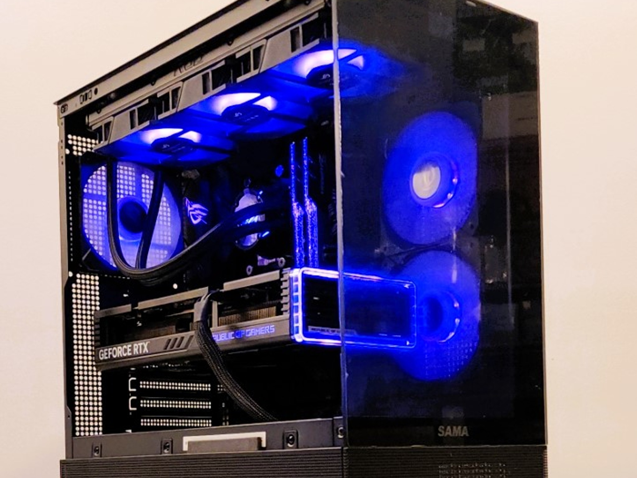 "ROG" Custom Gaming PC - 5800X3D/RTX 4070 - READ DESCRIPTION!!!