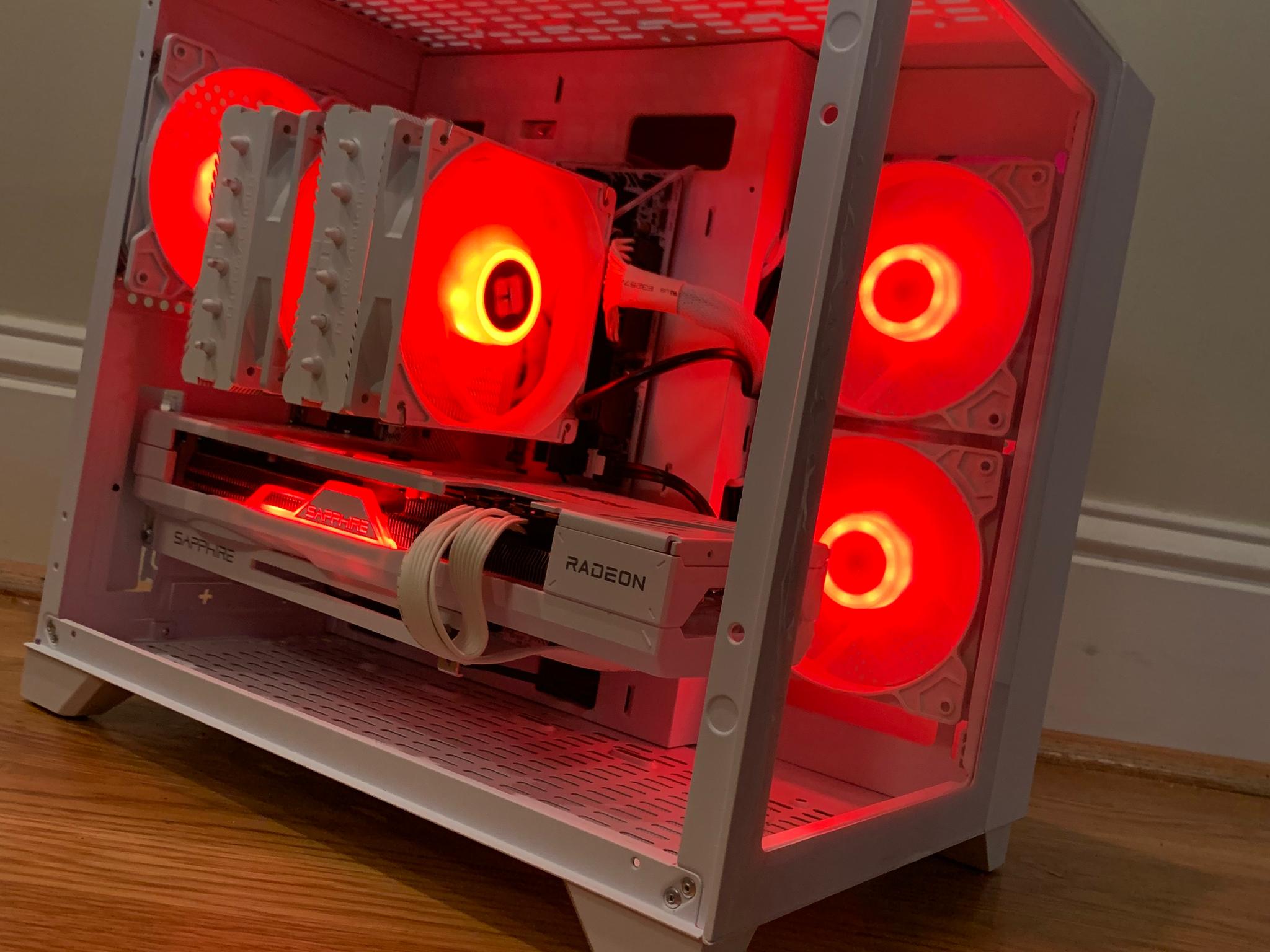 NEW RX 7700 XT i5 12600KF 32GB DDR5 1440p GAME/STREAMING PC 1000GB SSD WHITE ARGB WINDOWS 10 CUSTOM