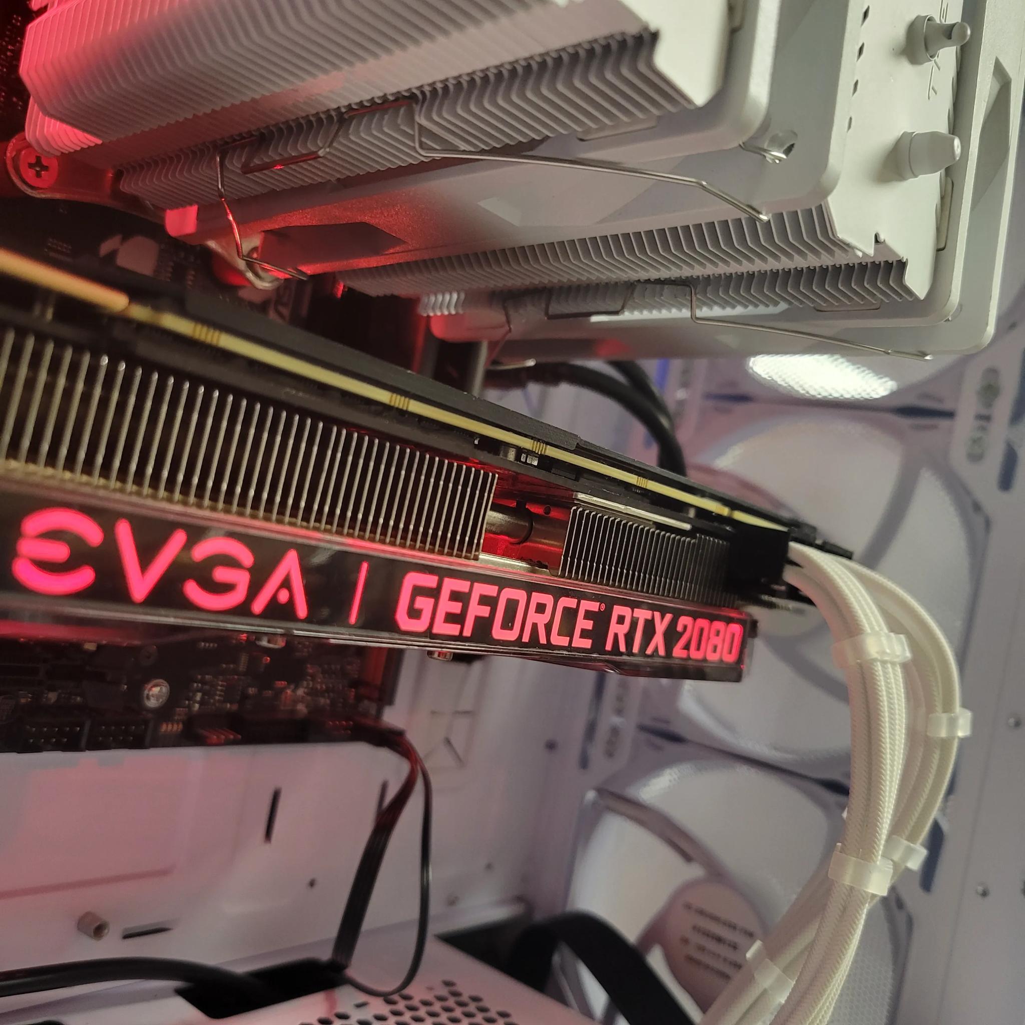 🔥🧊RTX 2080 8gb White Gaming PC🔥🧊 (Ryzen 5 5600x//RTX 2080 8gb)