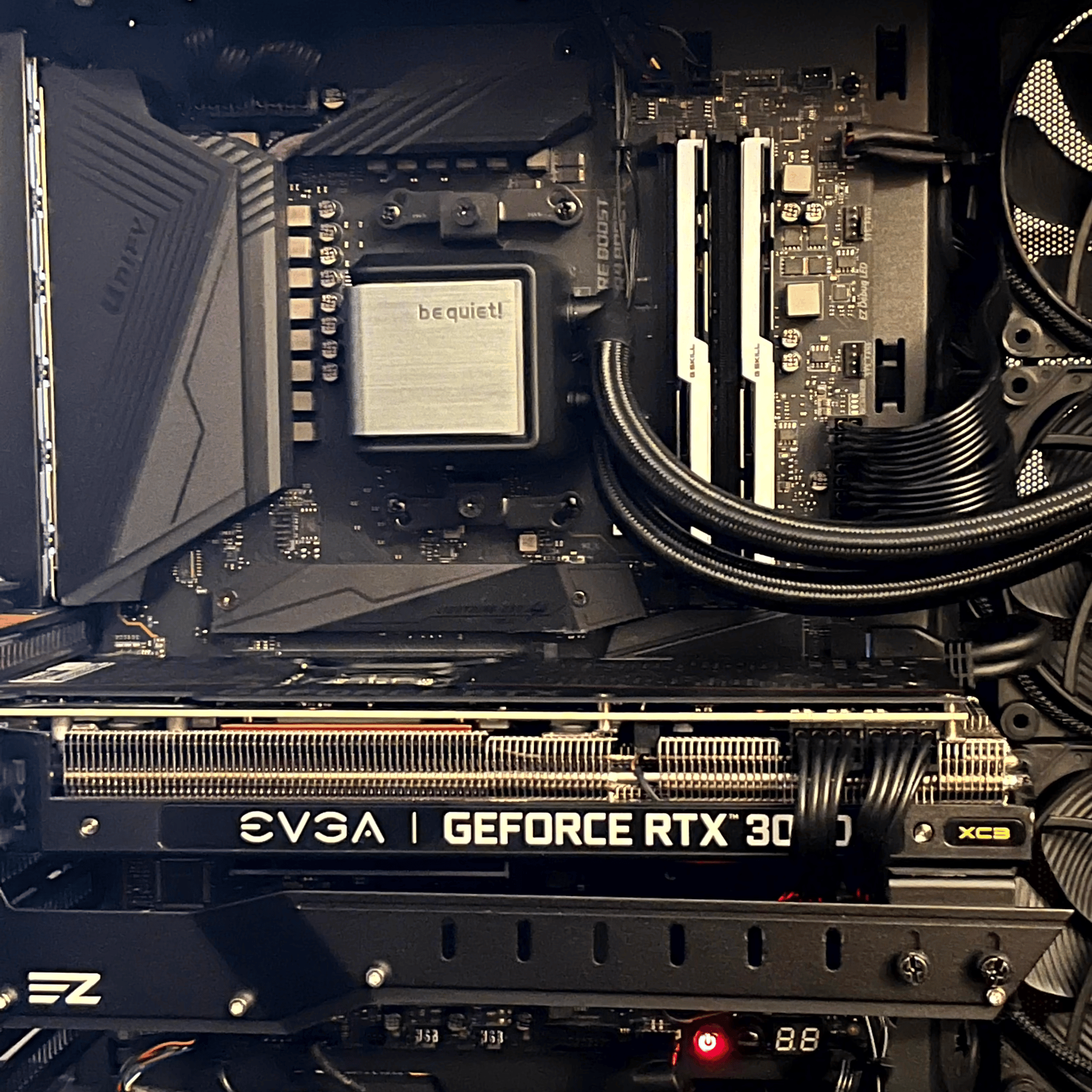 RTX 3080 FHR; Ryzen 7 5800X; 32G 3600Mhz; 750W PSU