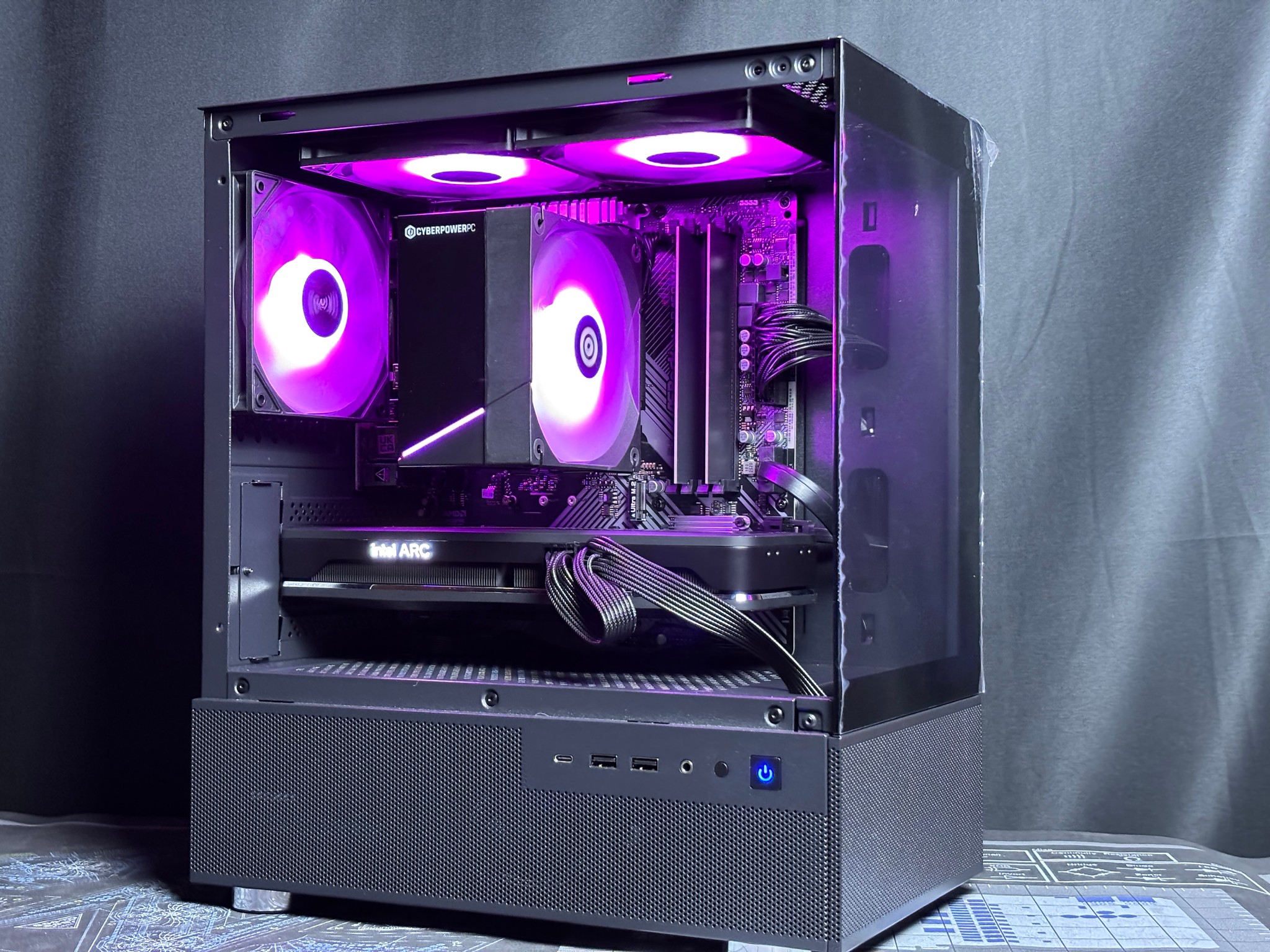 🖤SUPER GAMING PC🖤 Ryzen 5 5500 | Arc A750 | 16gb DDR4 | 500GB SSD🔥