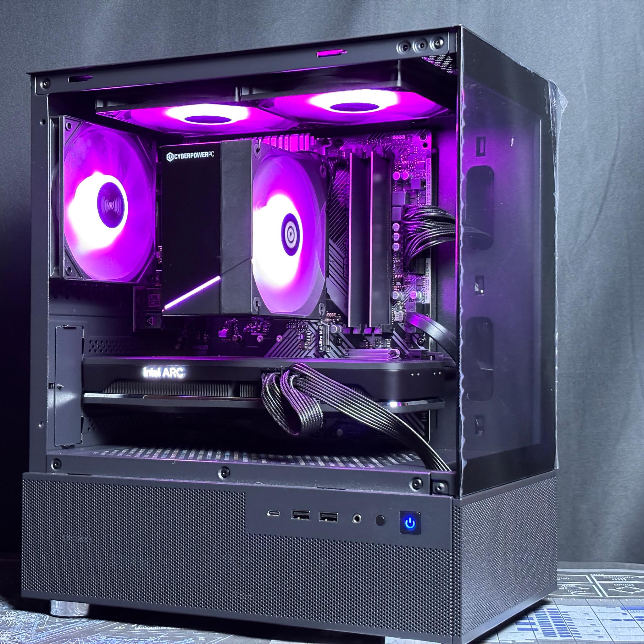 🖤SUPER GAMING PC🖤 Ryzen 5 5500 | Arc A750 | 16gb DDR4 | 500GB SSD🔥