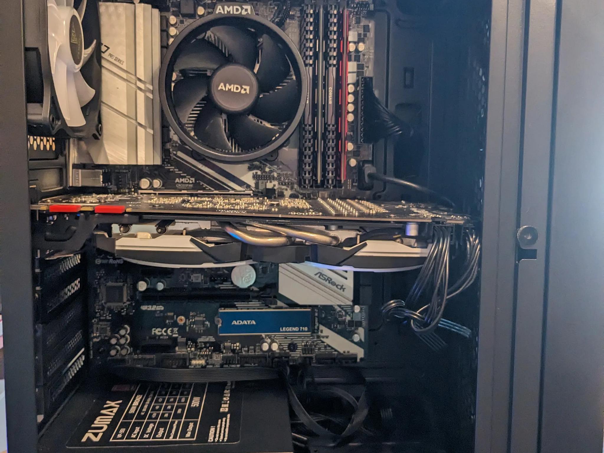 FREE SHIP||Ryzen 7 3700X, GTX 1080 8GB, 32GB DDR4, 1TB NVMe, Win11, ARGB