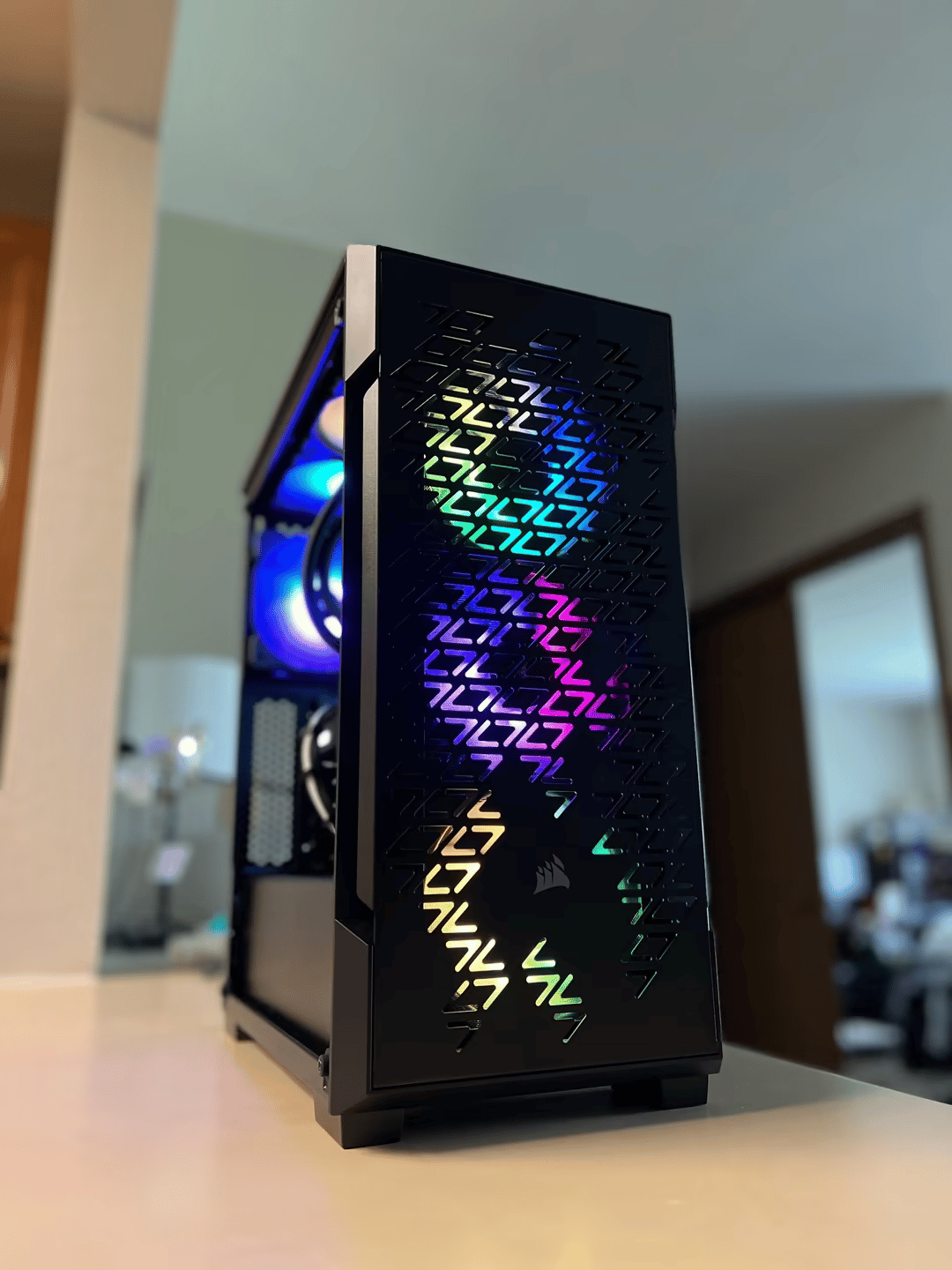 Ryzen 7 3700x and RTX 3060ti Custom Corsair Build