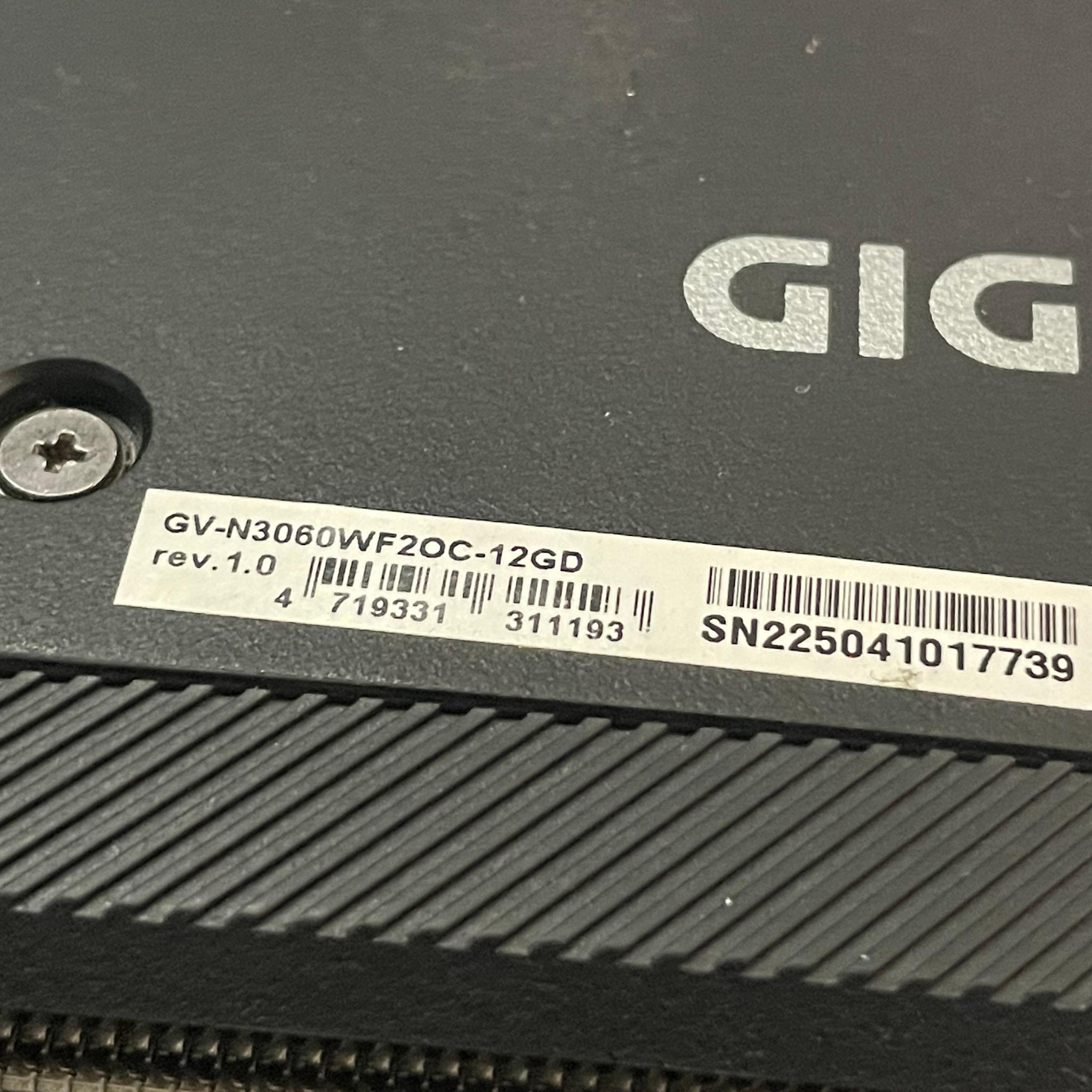 GIGABYTE EAGLE GeForce RTX 3060 12GB | **Read Description | Free Shipping