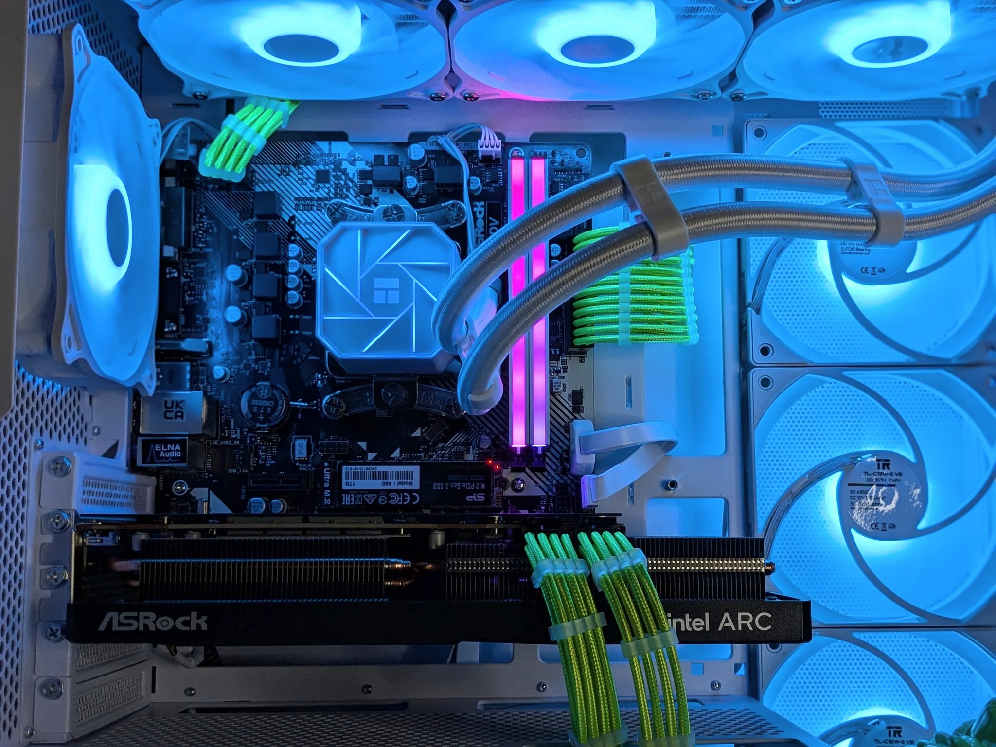 🗡️”Wano Arc”⚔️Gaming/Productivity⚪️Ryzen 5 4500⚪️*Intel Arc GPU*⚪️16GB ASGARD RAM⚪️1TB SSD⚪️700w PSU
