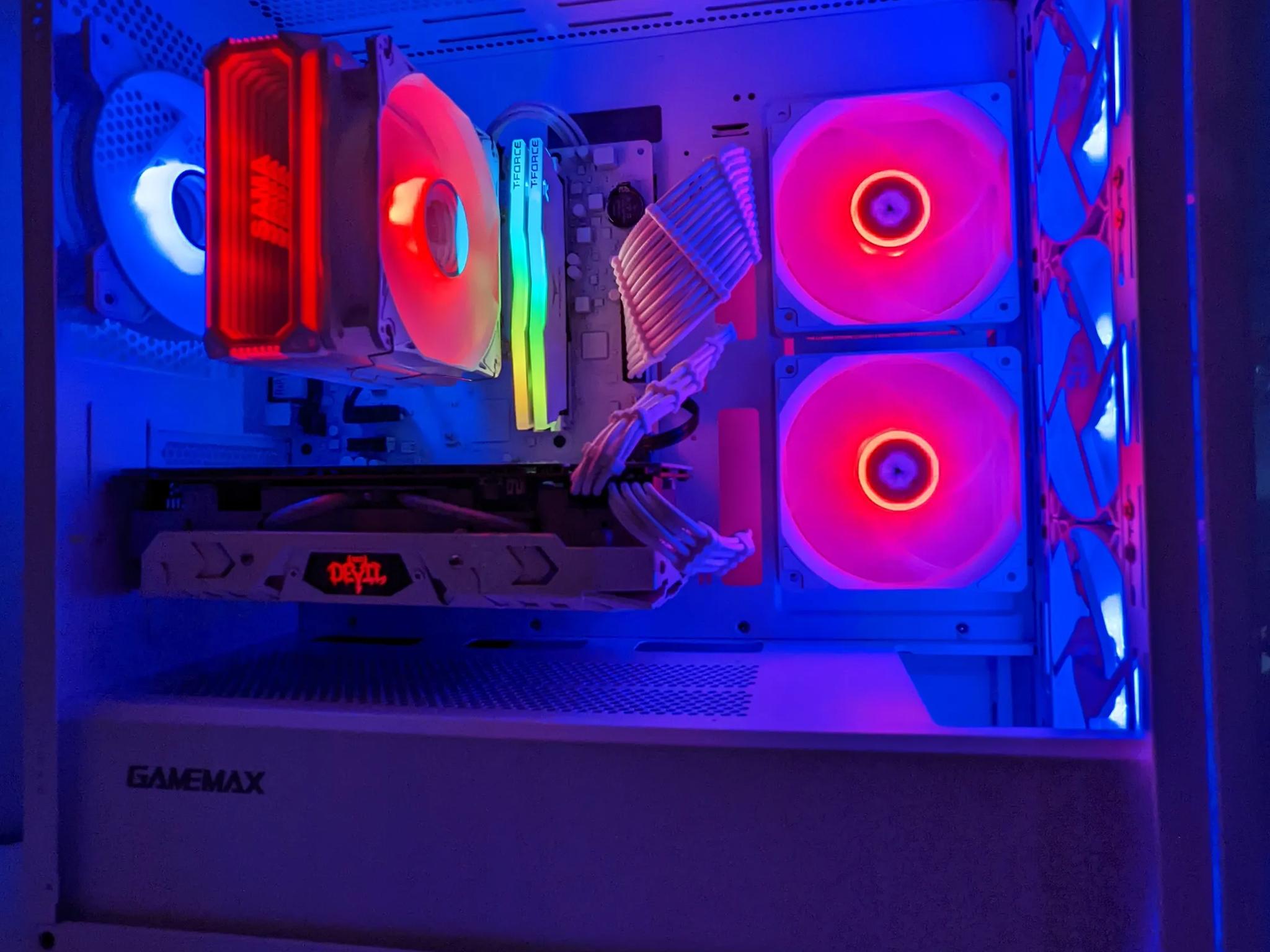 ⚪️Diablo Albus🔥🔥🔥| RX 580 8GB| Core I7 (6th Gen)| 16GB TFORCE DDR4 RAM| 1TB SSD|Windows 11 Pro