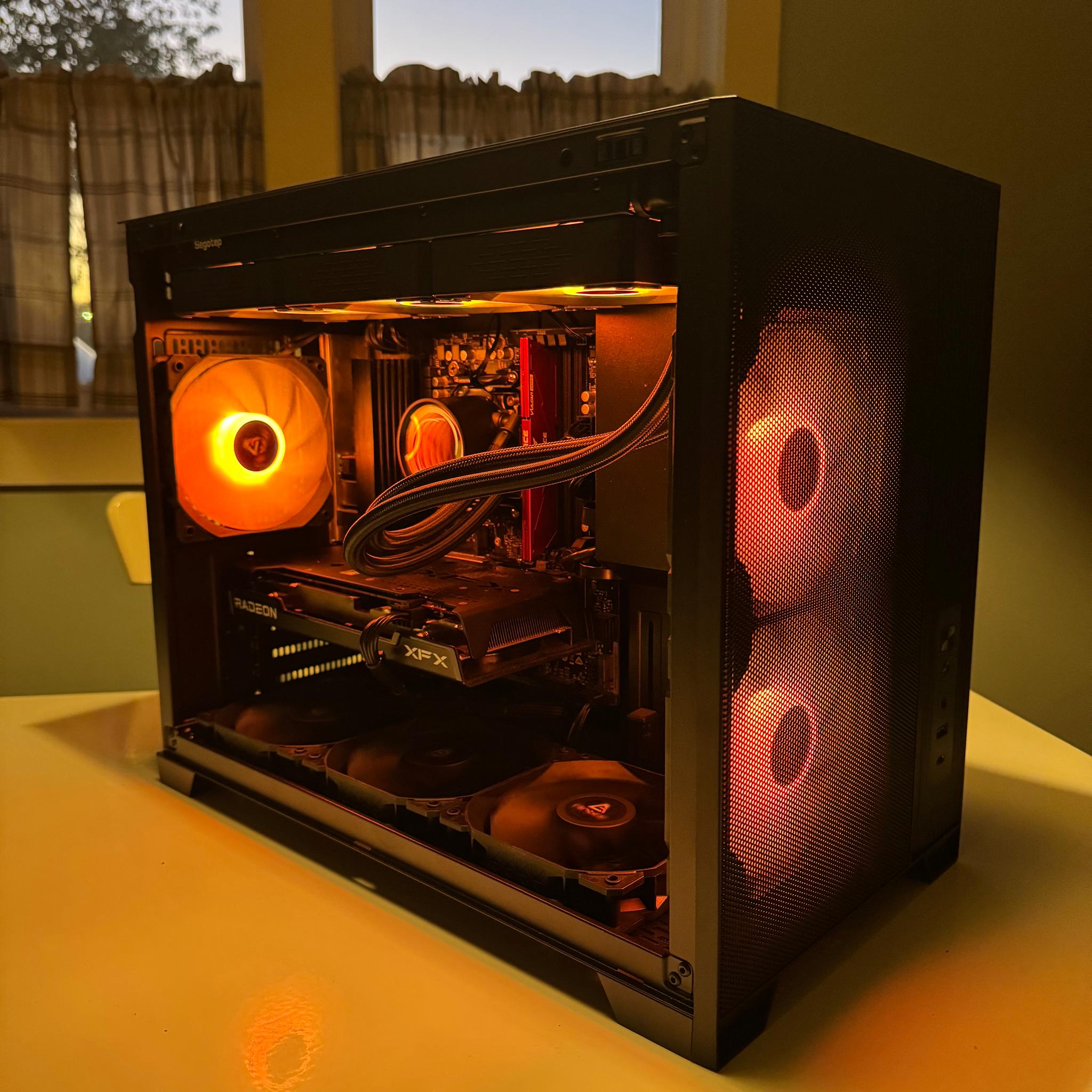 EmberStrike | Custom Gaming PC | RX 7600 - R5 8700F- 16GB Ram - 1TB SSD