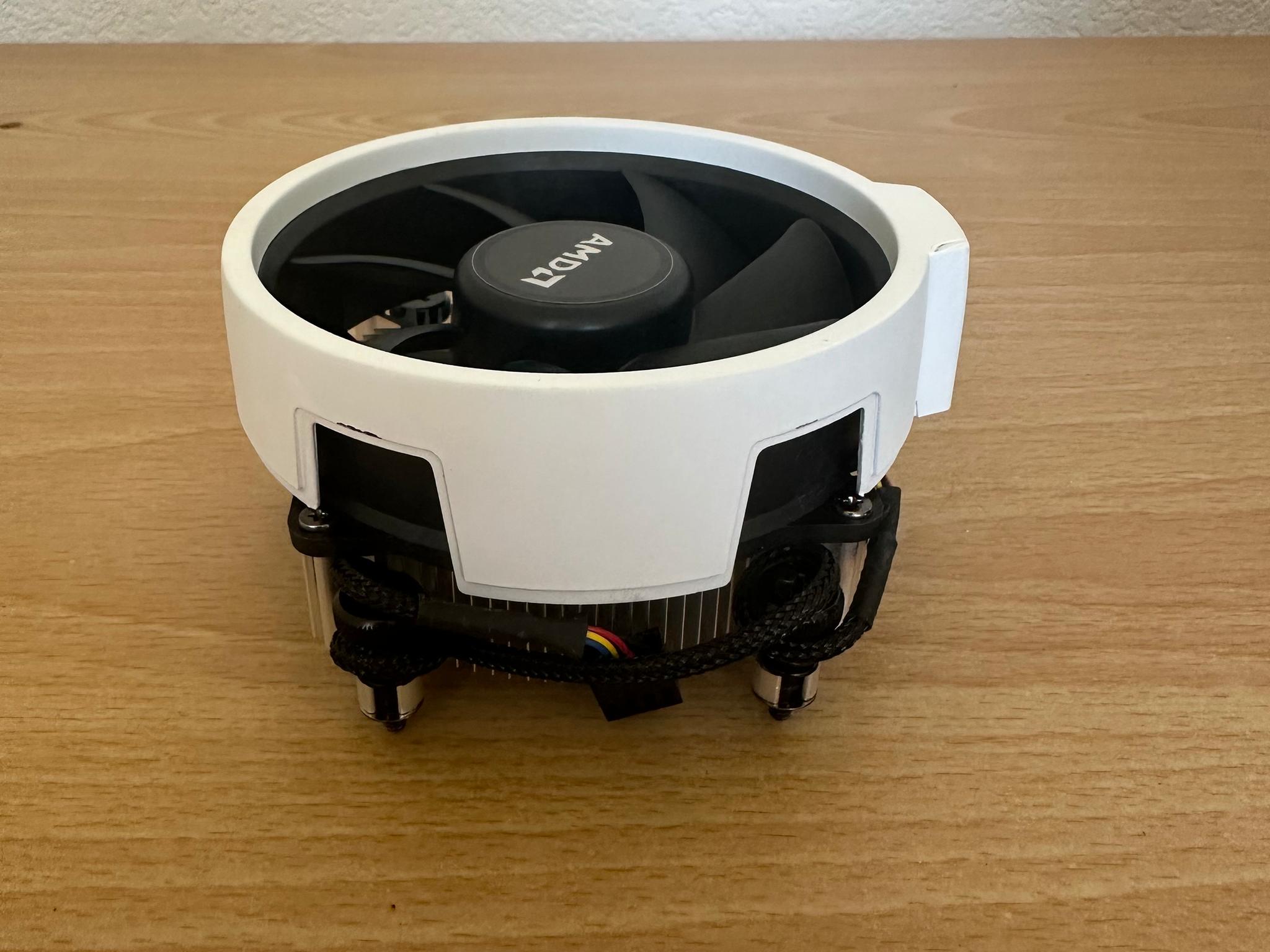 AMD Ryzen White Stock Coolers