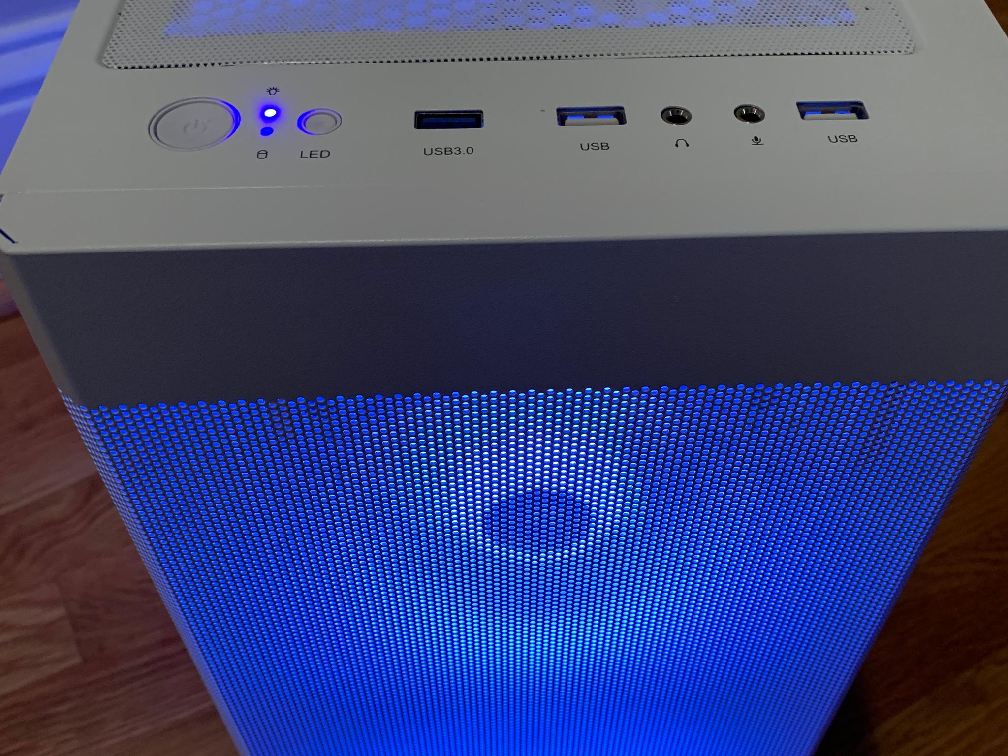 RYZEN 5 1600 RX 480 FORTNITE READY 16GB RAM 1000GB SSD ARGB CUSTOM WINDOWS 10 PC