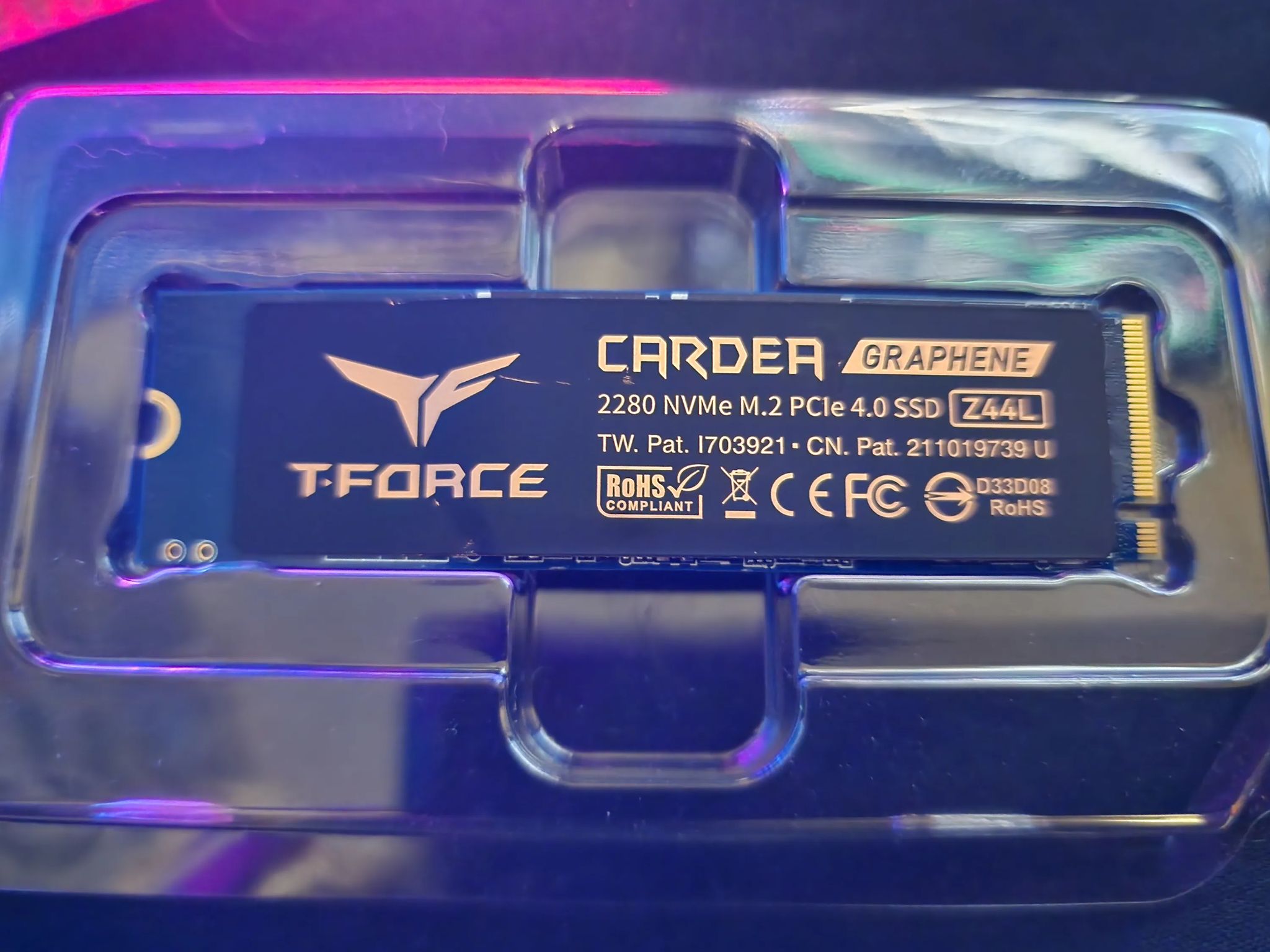 Tforce CARDEA Z44L 1 tb M.2 PCIe SSD