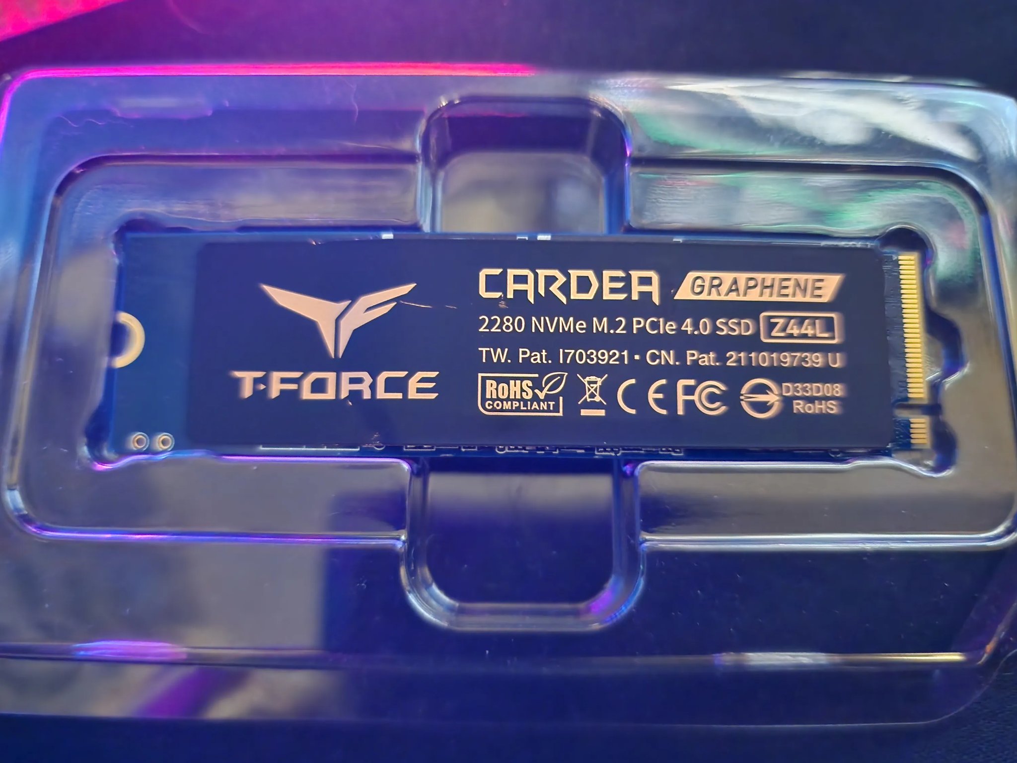 Tforce CARDEA Z44L 1 tb M.2 PCIe SSD
