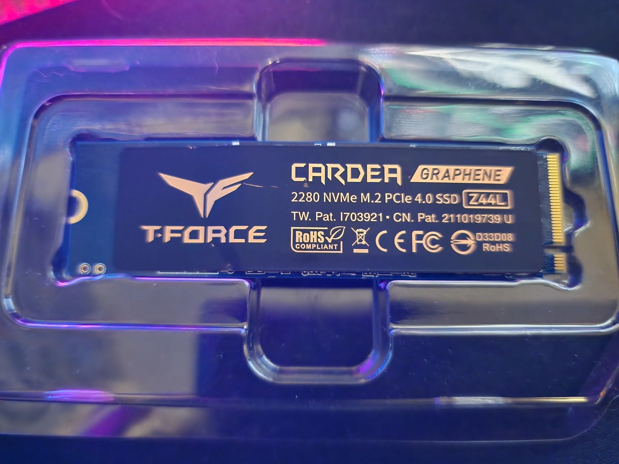 Tforce CARDEA Z44L 1 tb M.2 PCIe SSD