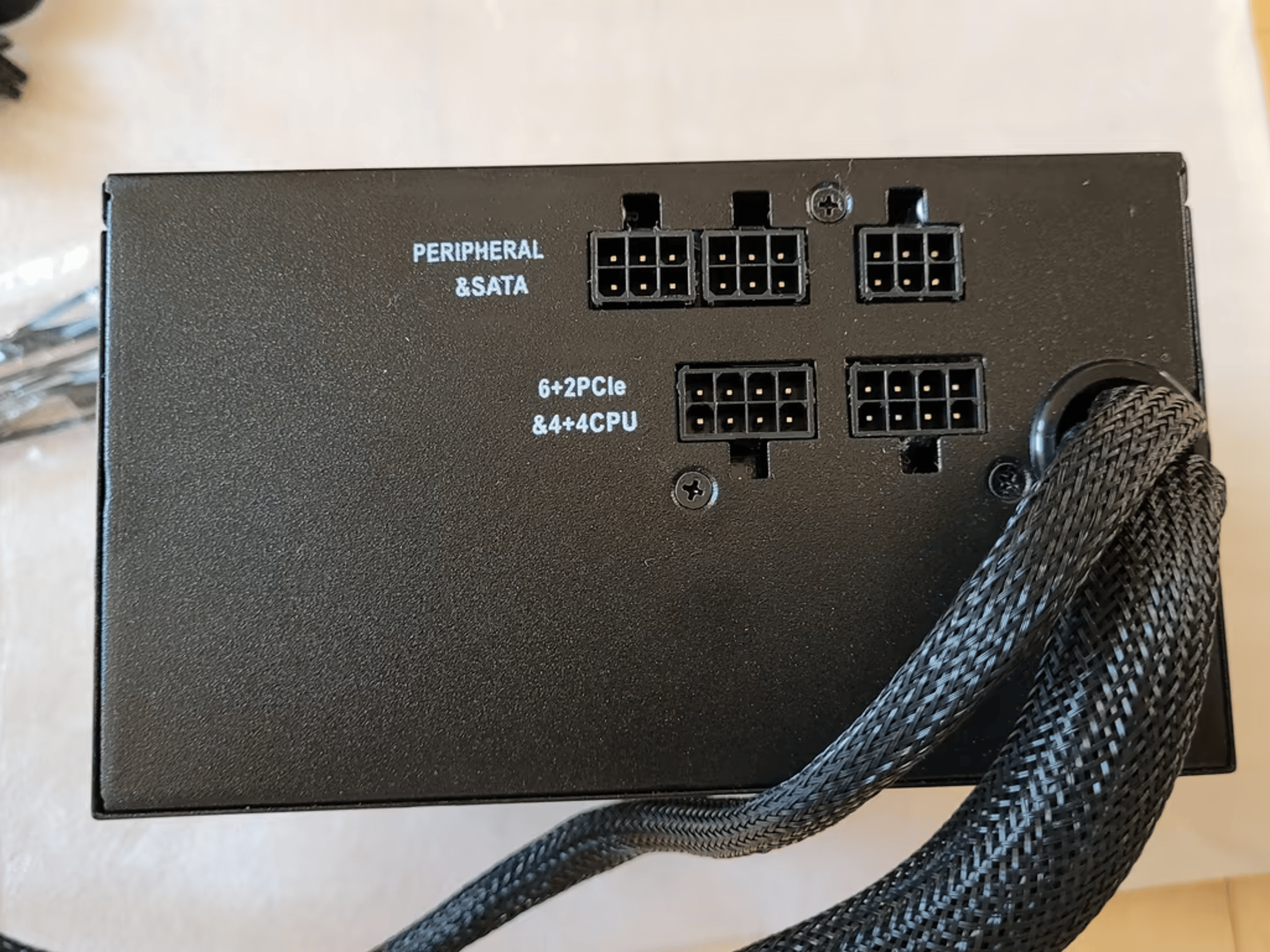 Corsair CX650M 650 Watt 80 PLUS Bronze Certified Semi-Modular ATX PSU with extra cables
