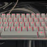 Razer Huntsman Mini Mercury White 60% Optical Keyboard – Foam Mod – Clean