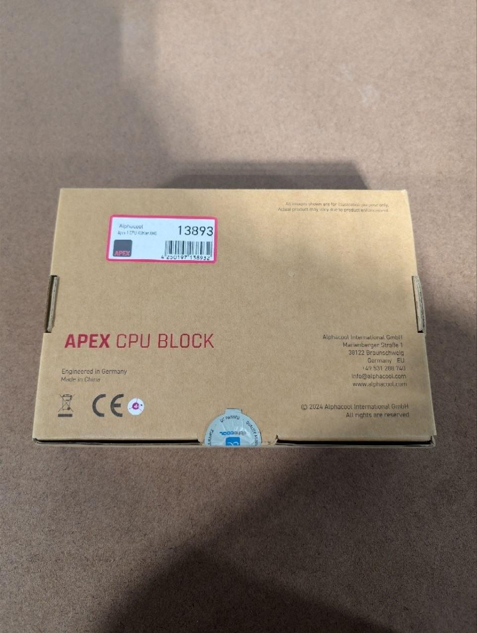 Alphacool Apex 1 CPU Cooler - AM5 (13893)