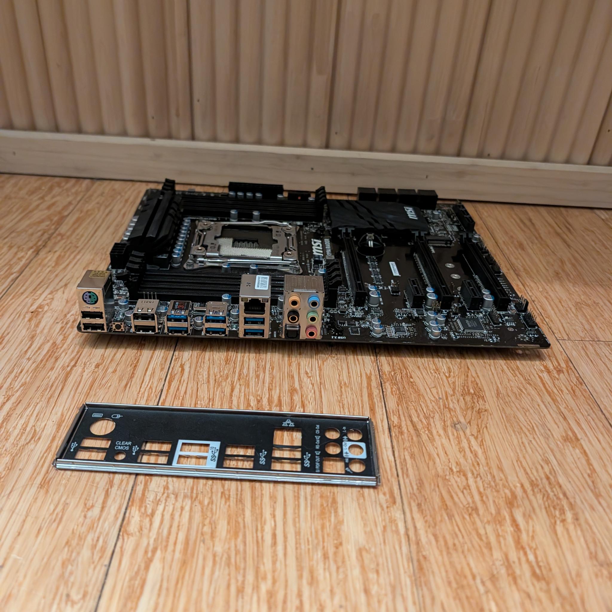 Unknown MSI Raider X99 Motherboard