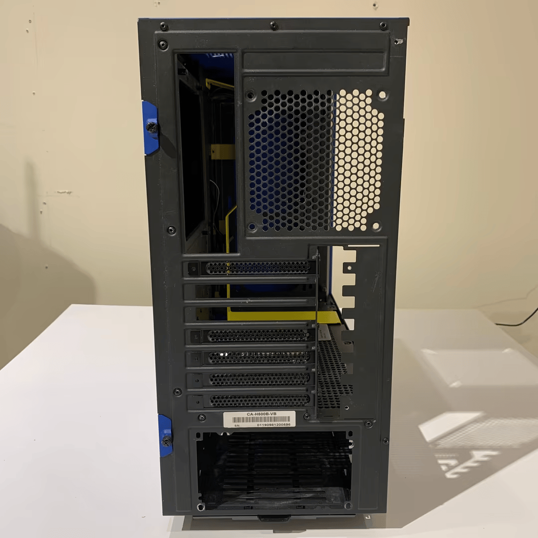 NZXT H500 Vault Boy PC case + motherboard (for parts)