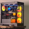 FREE SHIPPING 🖤 🌈 Black RGB Gaming PC | RX 6900 XT 16GB | Ryzen 7 5700x | 1TB SSD | 32 GB DDR4