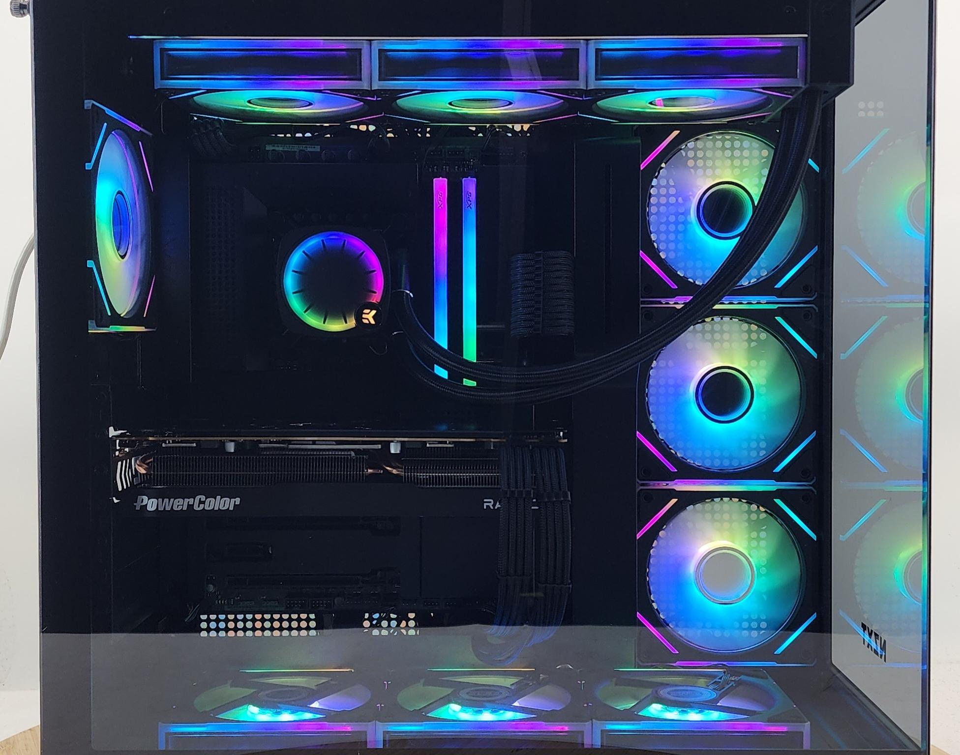 Gaming PC i7-13700K 32GB RAM 1TB SSD RX 7800 XT 16GB Windows 11 Computer
