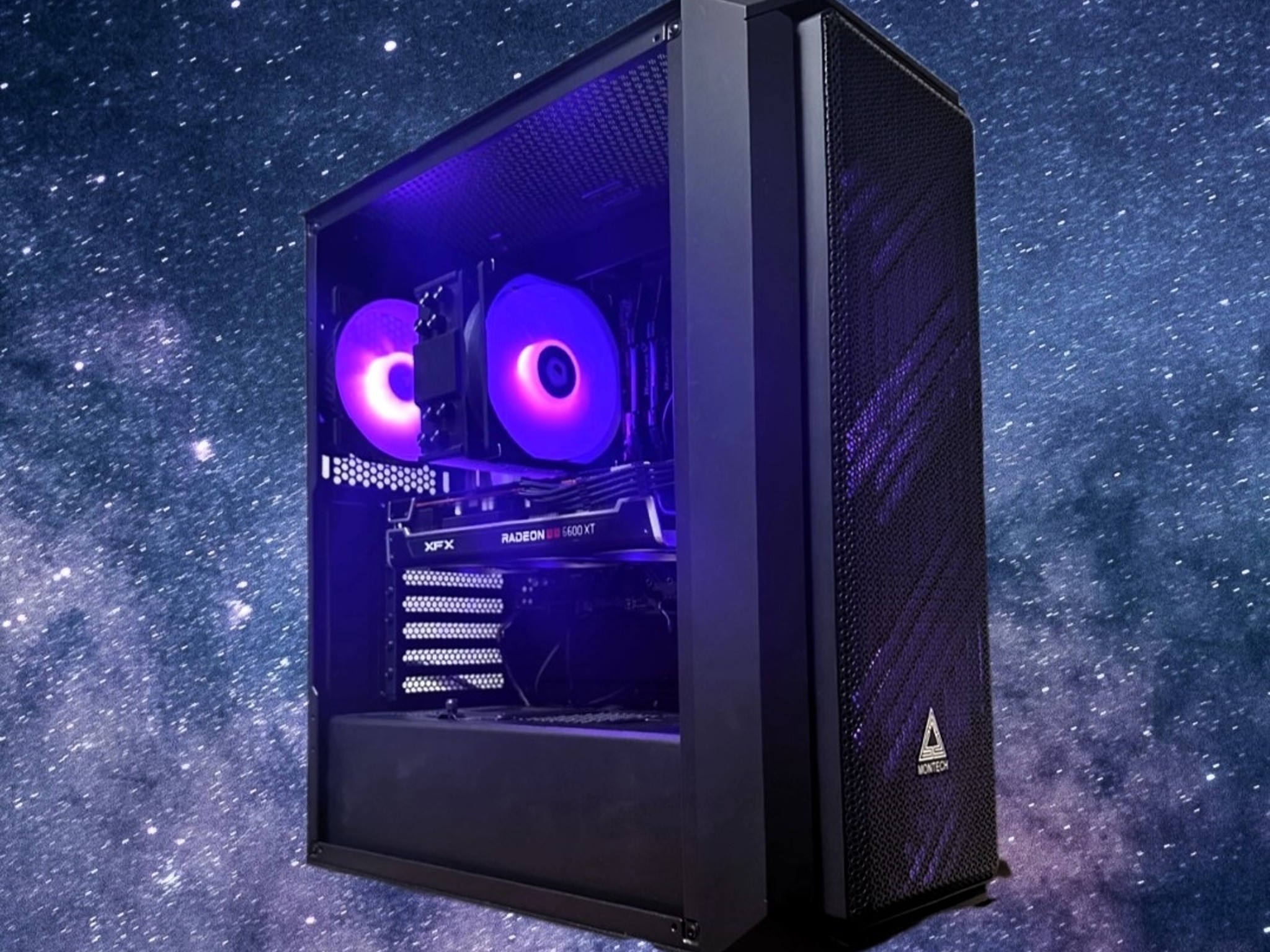 🚀||Nebula||🚀 Radeon 6600XT + Ryzen 3600 - Custom Mid-Range PC