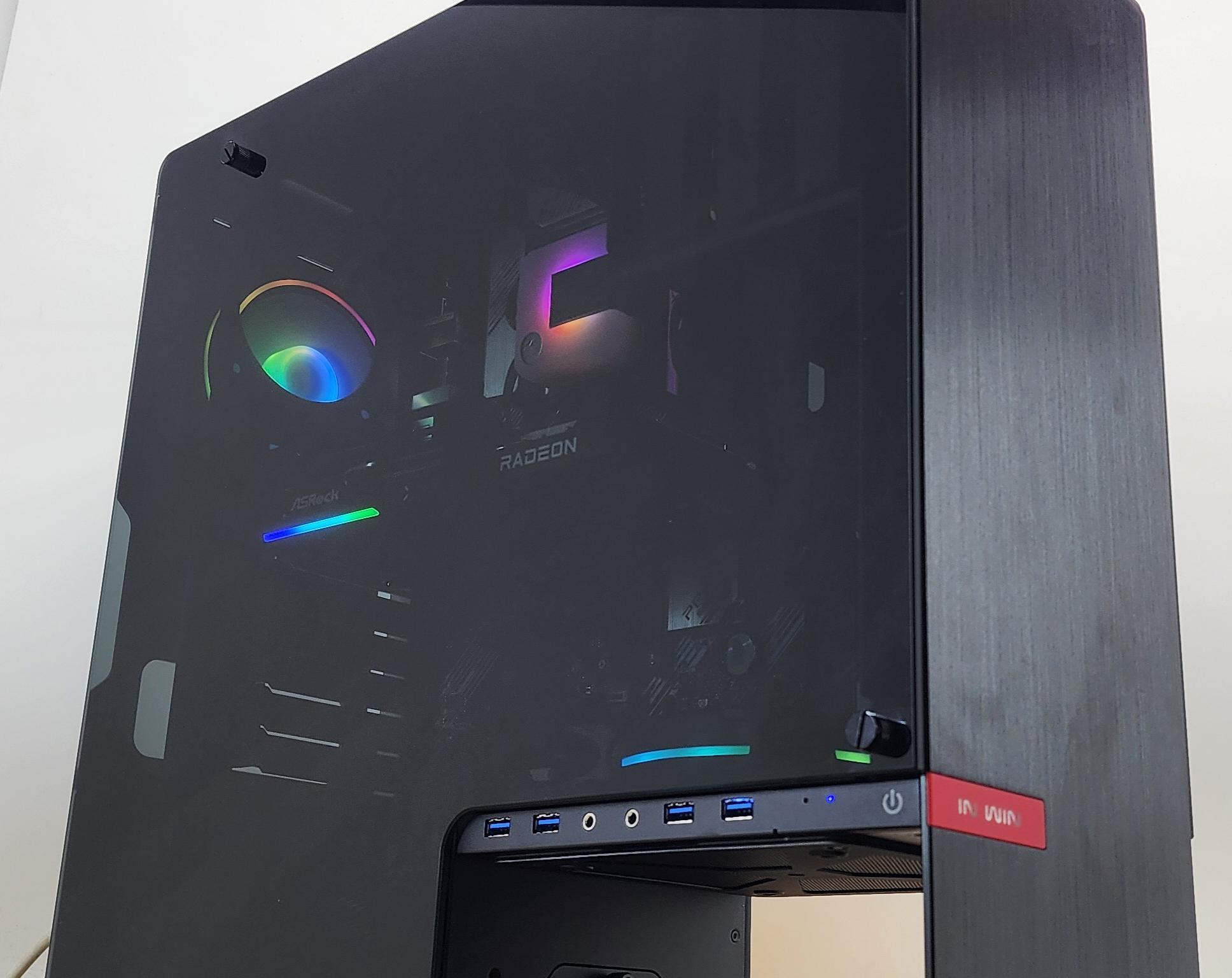 Gaming PC Ryzen 7 5700  16GB RAM 1TB SSD RX 9060 8GB Windows 11 Computer