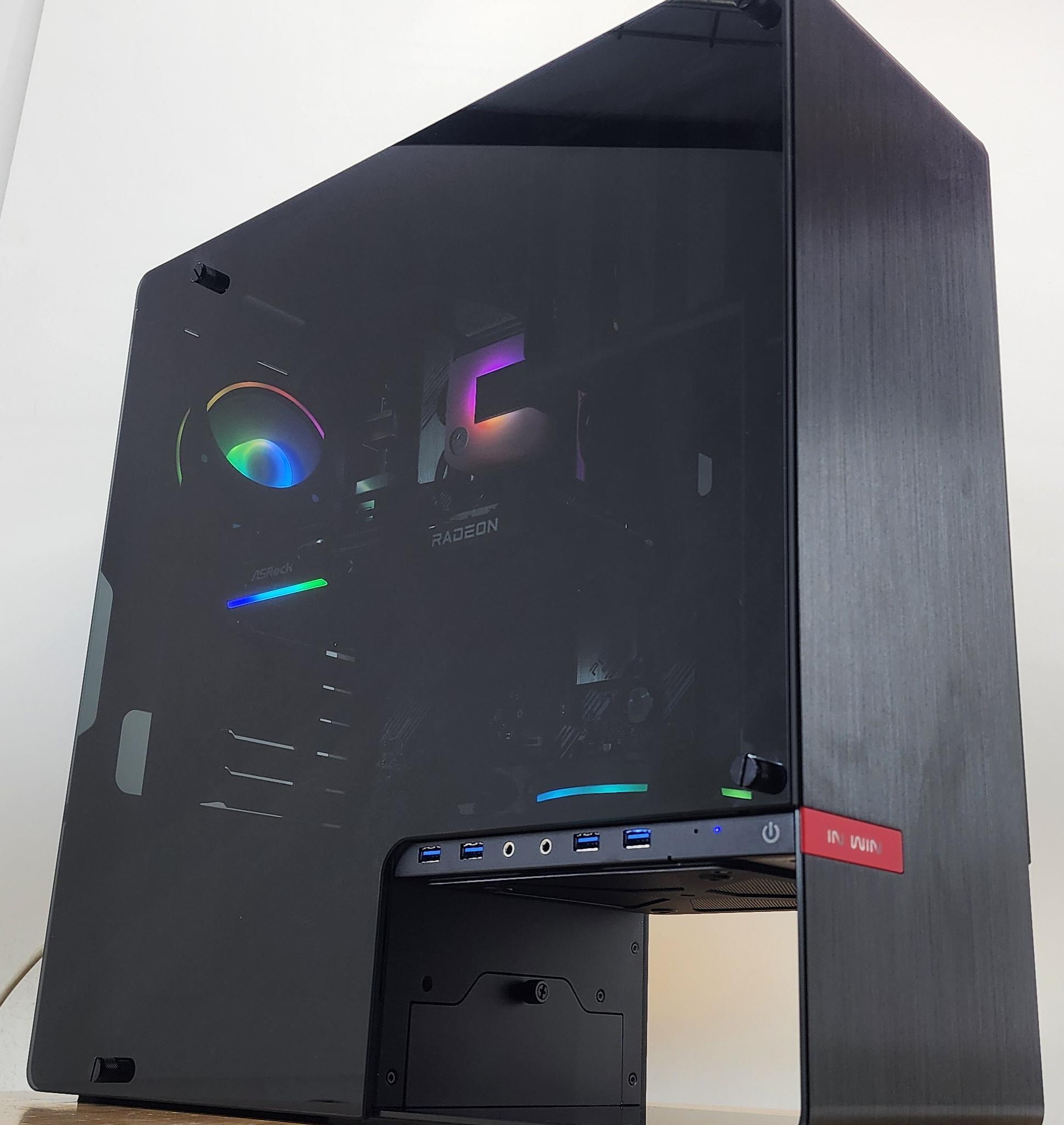 Gaming PC Ryzen 7 5700  16GB RAM 1TB SSD RX 9060 8GB Windows 11 Computer