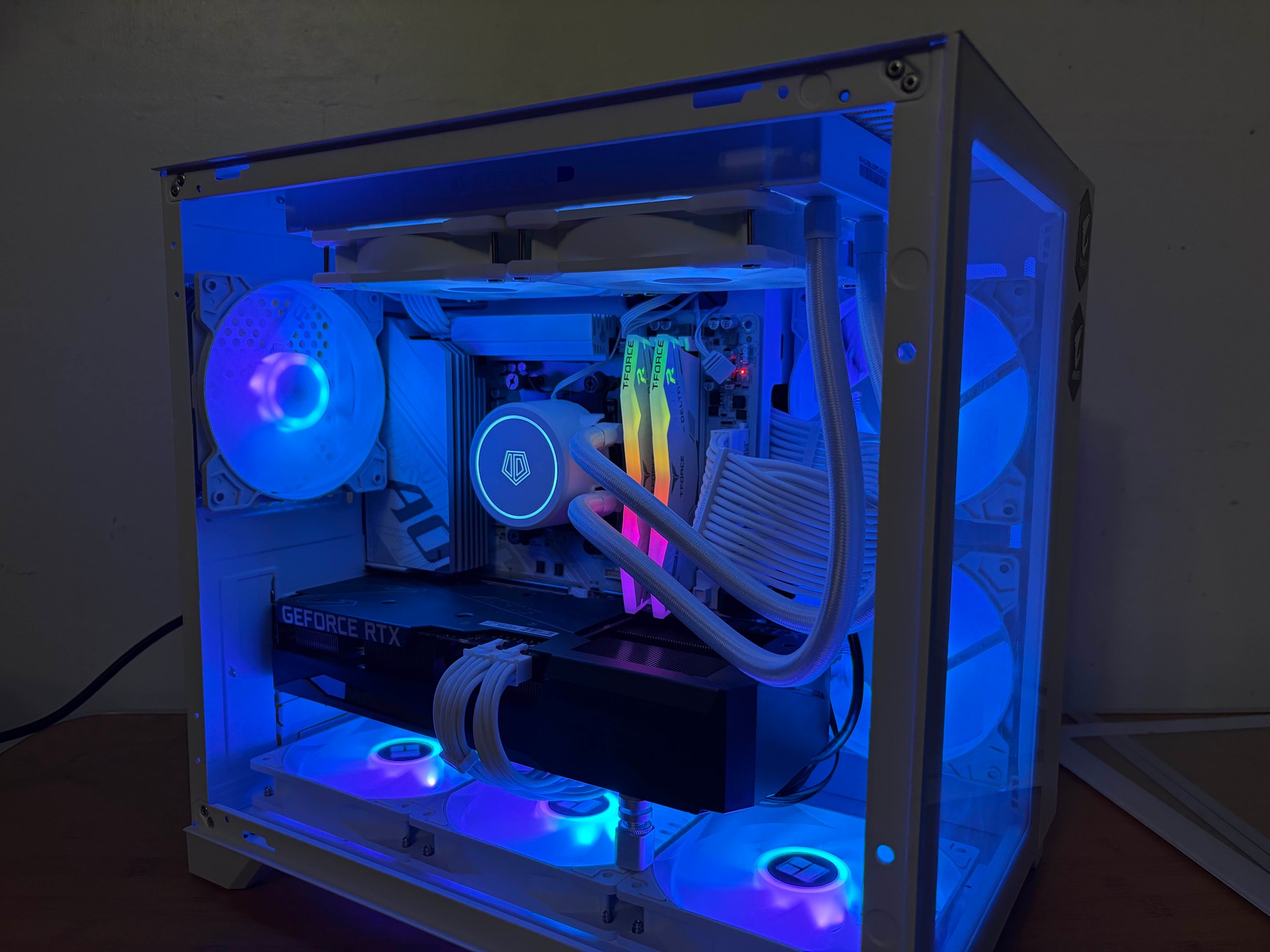 🧊Ice dragon Gaming PC Build Ryzen 5 7600X, Aorus 3060 12gb Elite, and 32GB DDR5 Ram🐲