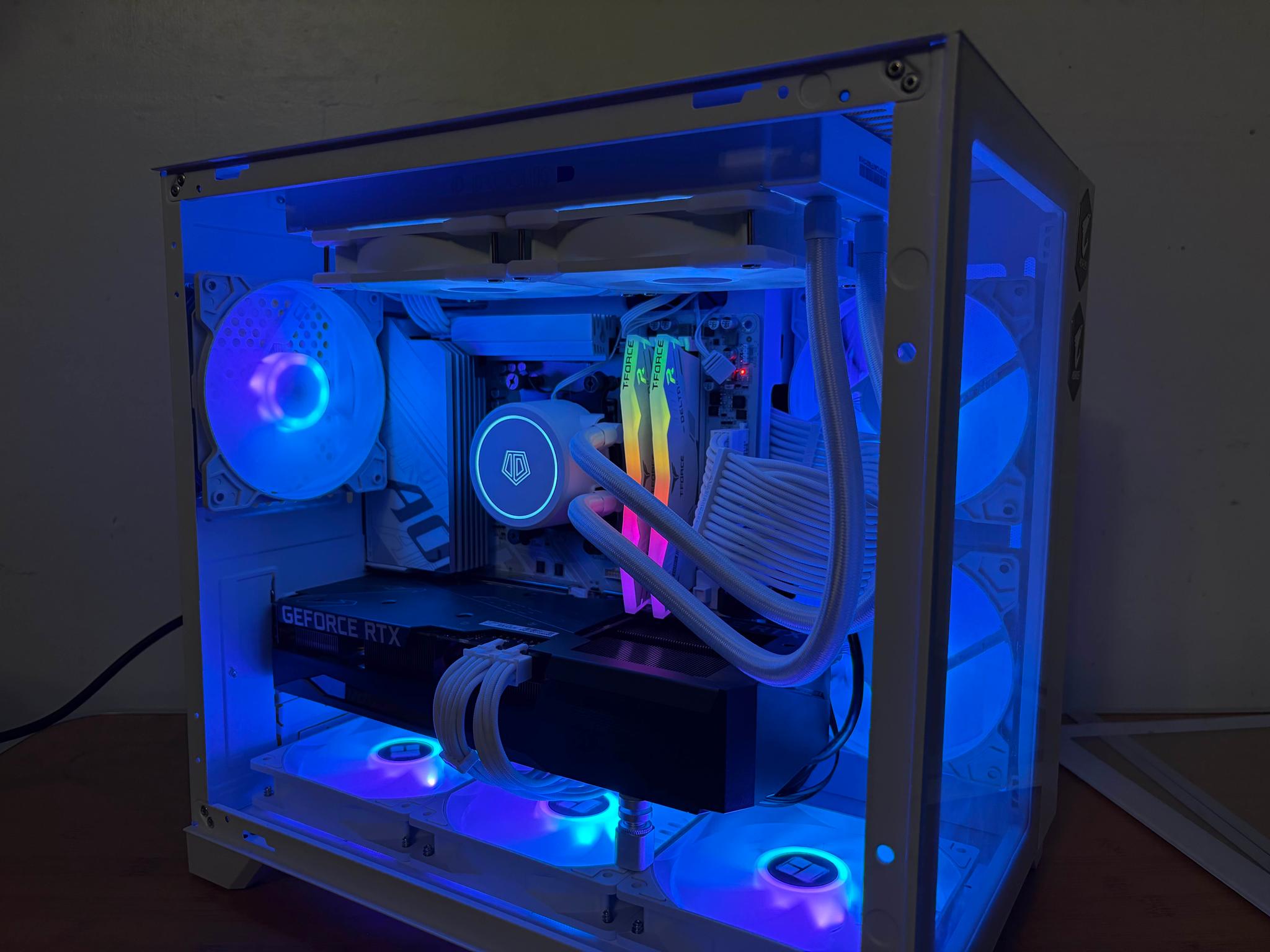 🧊Ice dragon Gaming PC Build Ryzen 5 7600X, Aorus 3060 12gb Elite, and 32GB DDR5 Ram🐲