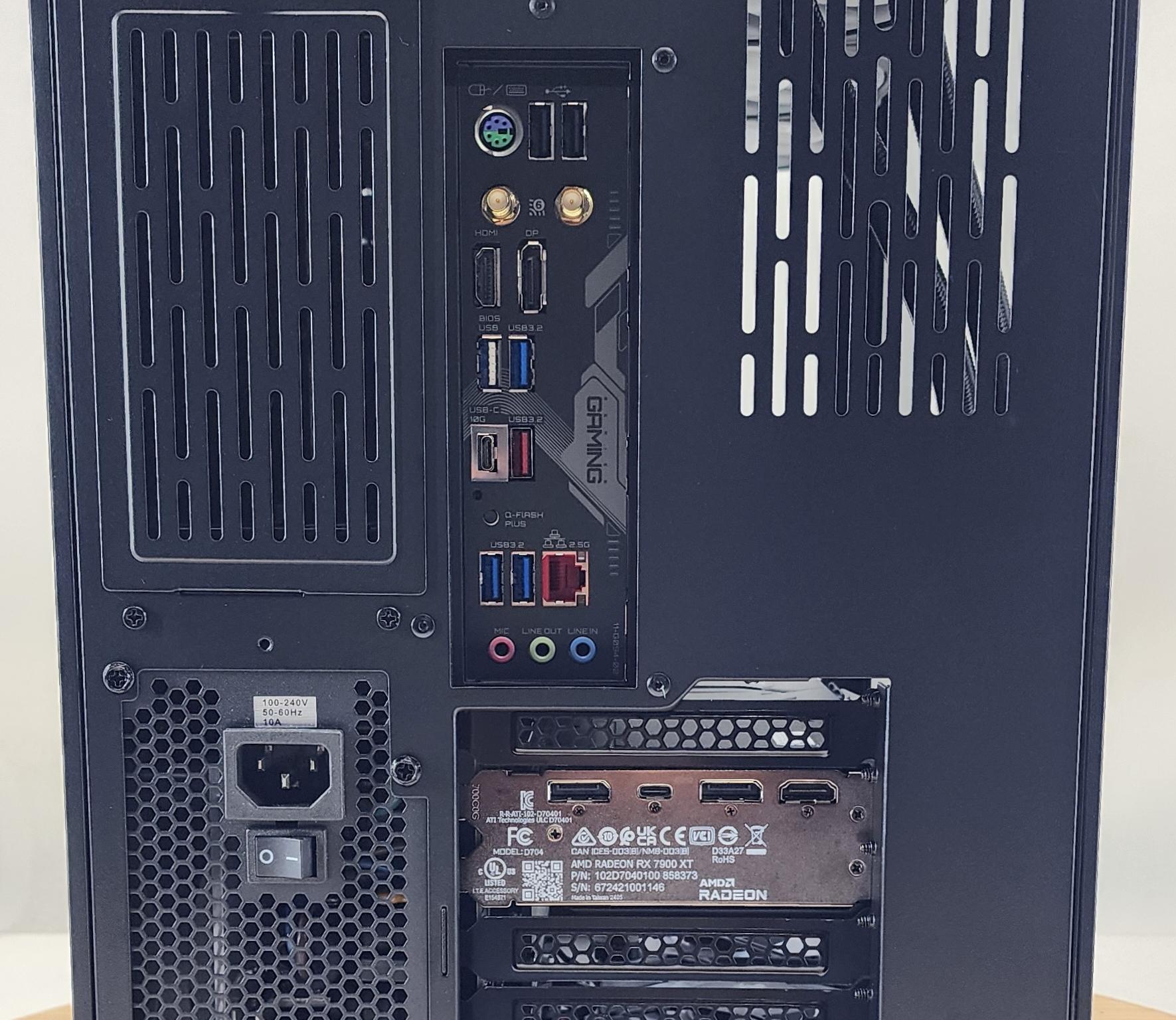 Gaming PC Ryzen 7 9700X 32GB RAM 1TB SSD RX 7900 XT 20GB Windows 11 Computer